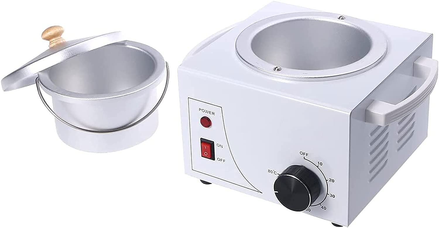 Professional Electric Wax Warmer for Paraffin Wax - Adjustable Temperature Facial & Skin SPA Equipment - Perfect for Home Spa, Salon Treatments & Relaxation Therapy