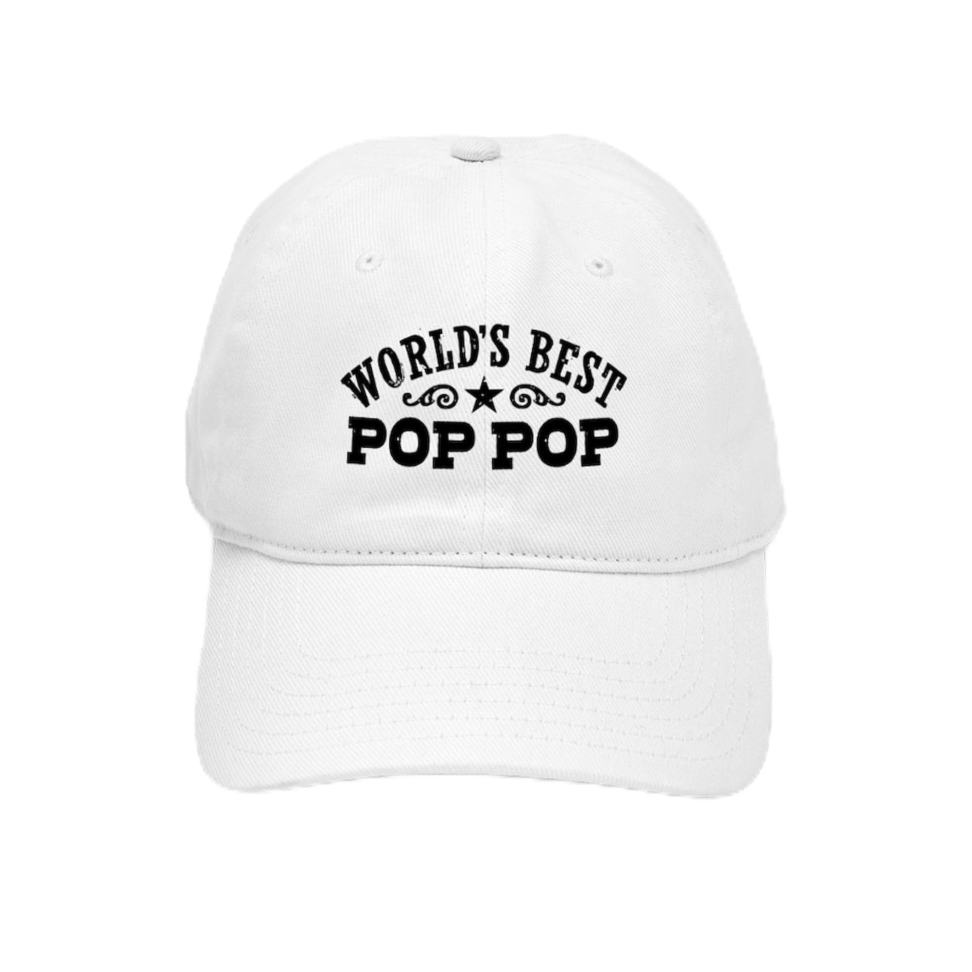 World's Best Dad Baseball Cap - Unique Adjustable Snapback Hat for Men - Perfect Gift for Father's Day, Birthday & Sports Fans