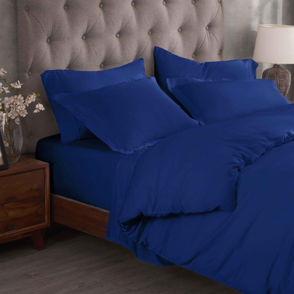 300 Thread Count Modal Beechwood Duvet Cover Set - Soft, Breathable & Hypoallergenic for a Comfortable Night's Sleep - Perfect for Bedroom, Guest Room & Hotel Use