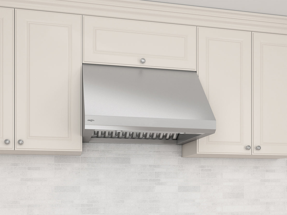 Pro Series UC 30-Inch Stainless Steel Range Hood with Hidden Controls - Powerful Kitchen Ventilation for Gas Stoves & Cooking Areas