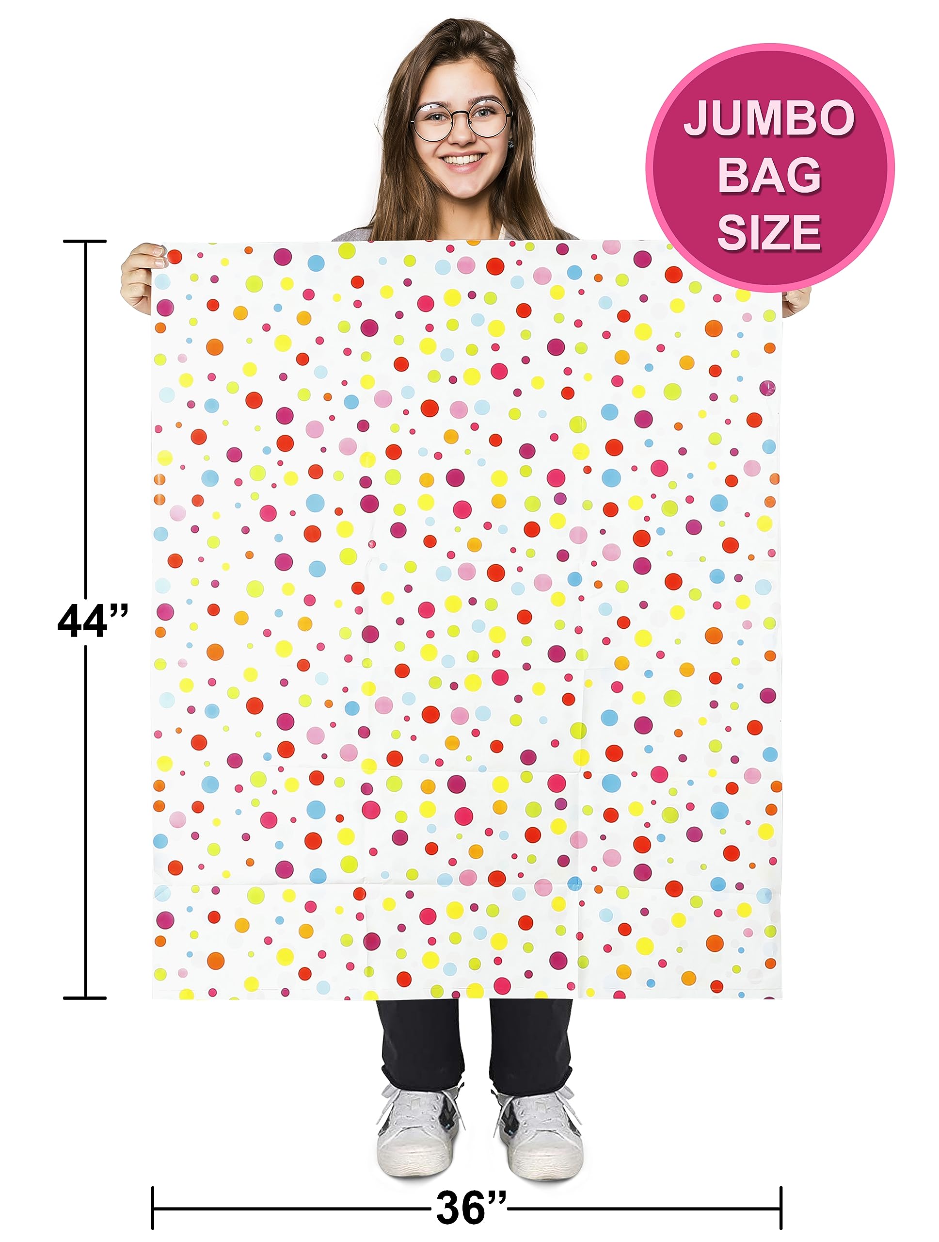 Shineloha 3 Pack Extra Large Gift Bags (44