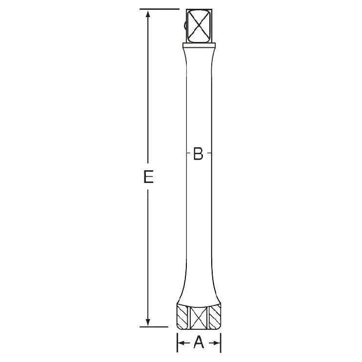 GP 1 Drive Individual Torque Extension (475 ft/lb) - High Performance Torque Wrench Extension for Automotive Repair & Industrial Applications