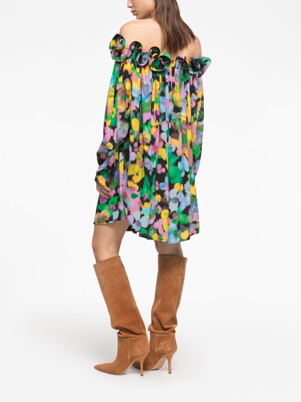 AZ FACTORY WITH LUTZ HUELLE Women's Multi-Color Dresses - Perfect for Casual Outings, Parties & Special Occasions