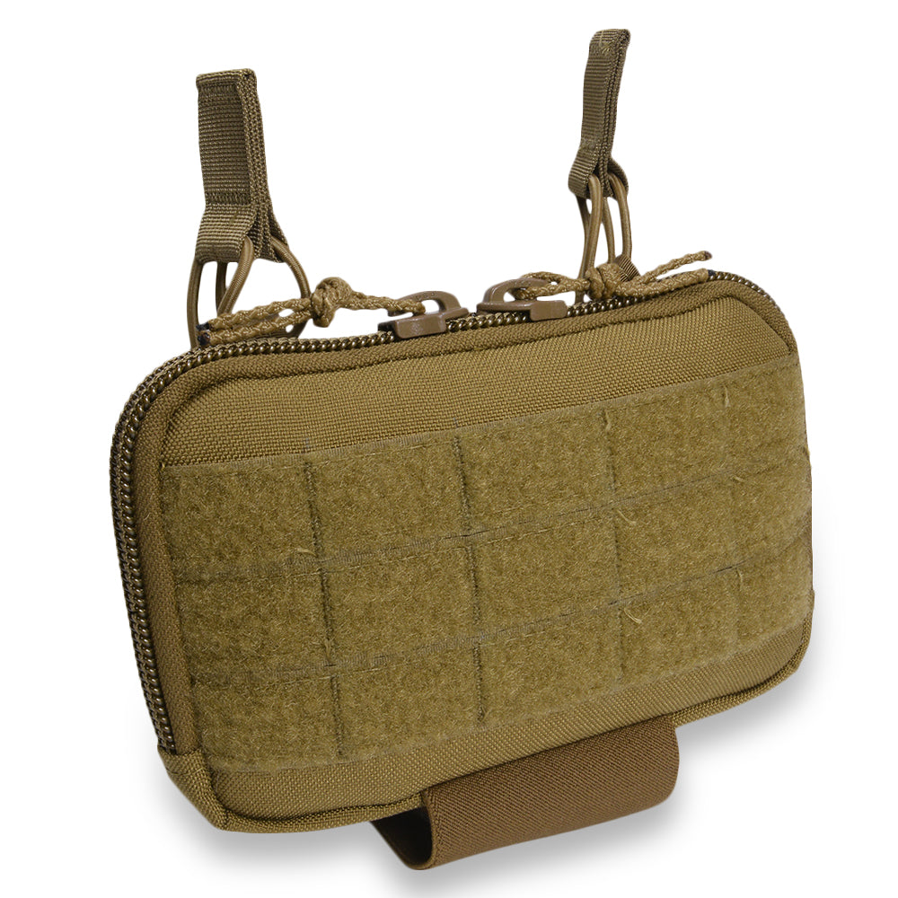 HSGI Mini Map V2 Tactical Admin Pouch - Modular EDC Organizer for Military & Outdoor Use | Made in USA | Perfect for Range Bags, Bug Out Bags & Tactical Gear Organization