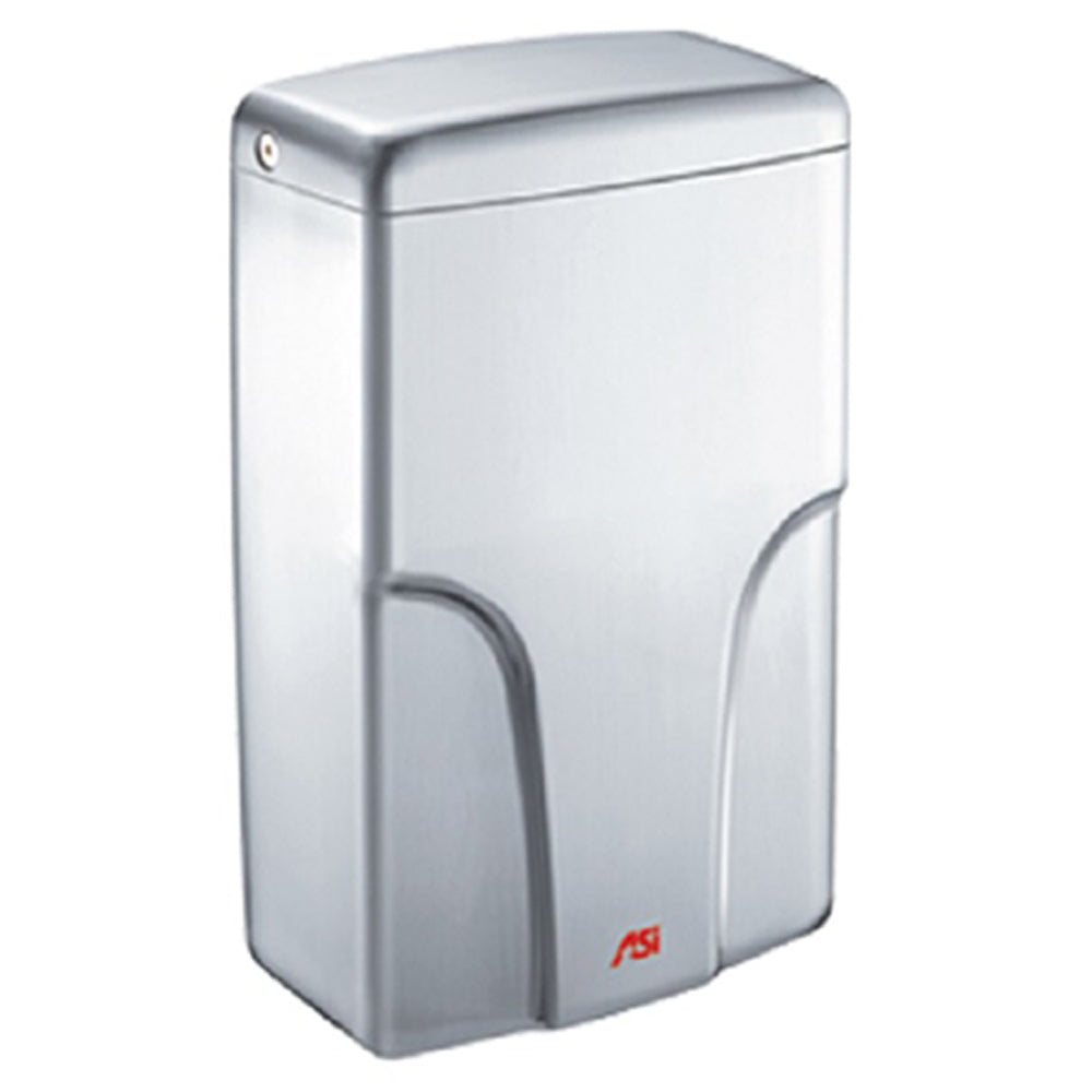 ASI 0196 1 TURBO Pro High Speed Hand Dryer with HEPA Filter - Surface Mounted Commercial Bathroom Dryer for Restaurants, Hospitals & Public Restrooms