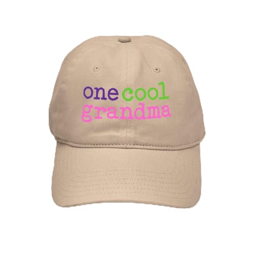 Khaki - One Cool Grandma Cap
