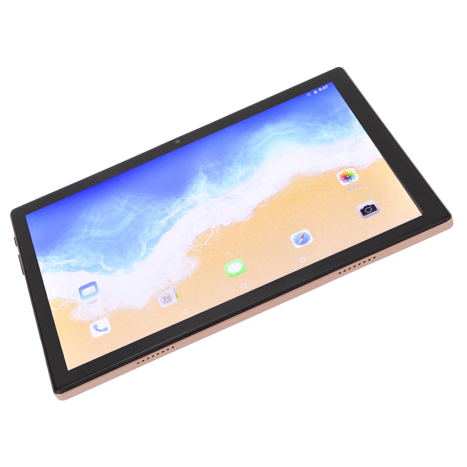 10.1 Inch Gaming Tablet with 3200x1440 Resolution, Dual SIM, 10GB RAM & 128GB Expandable Memory - Gold | Perfect for Office Work, Mobile Gaming & Travel Entertainment