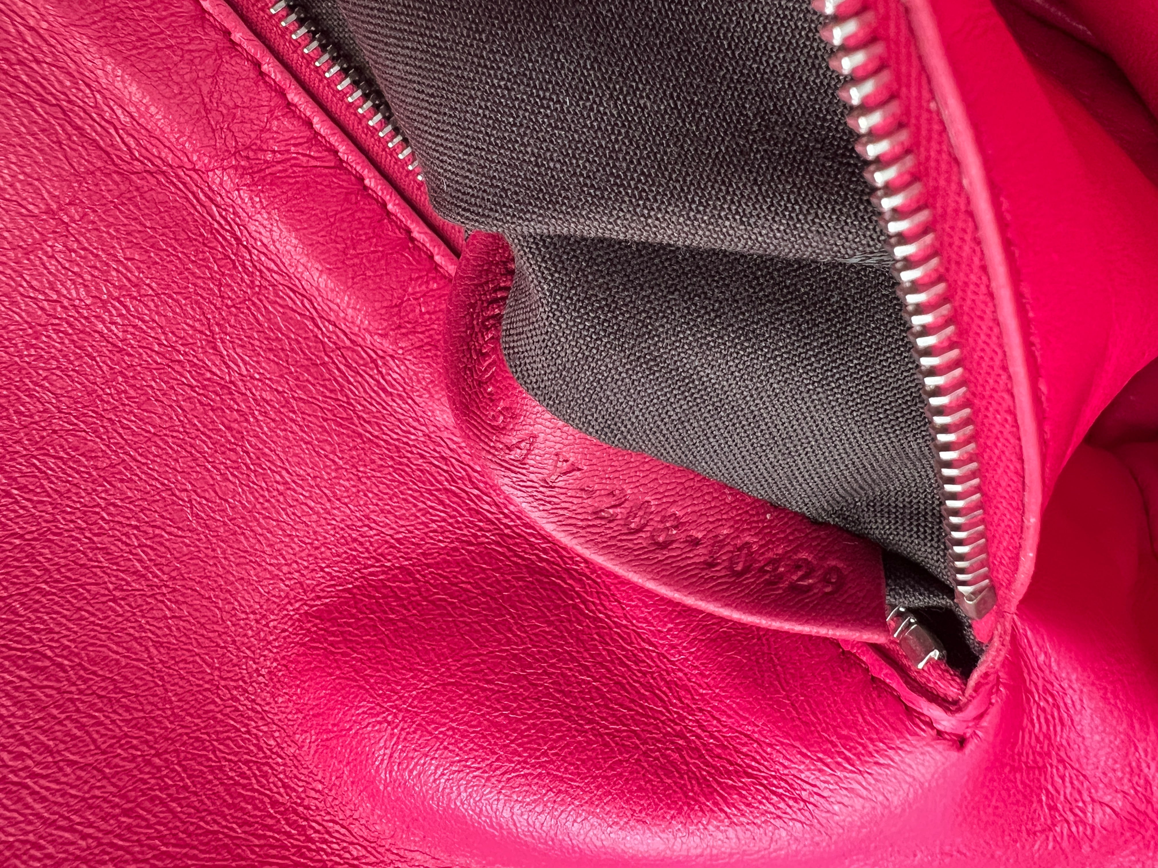 Fendi Raspberry Pink Shearling Baguette Bag - Luxury Designer Shoulder Bag for Women | Perfect for Parties, Date Nights & Everyday Elegance
