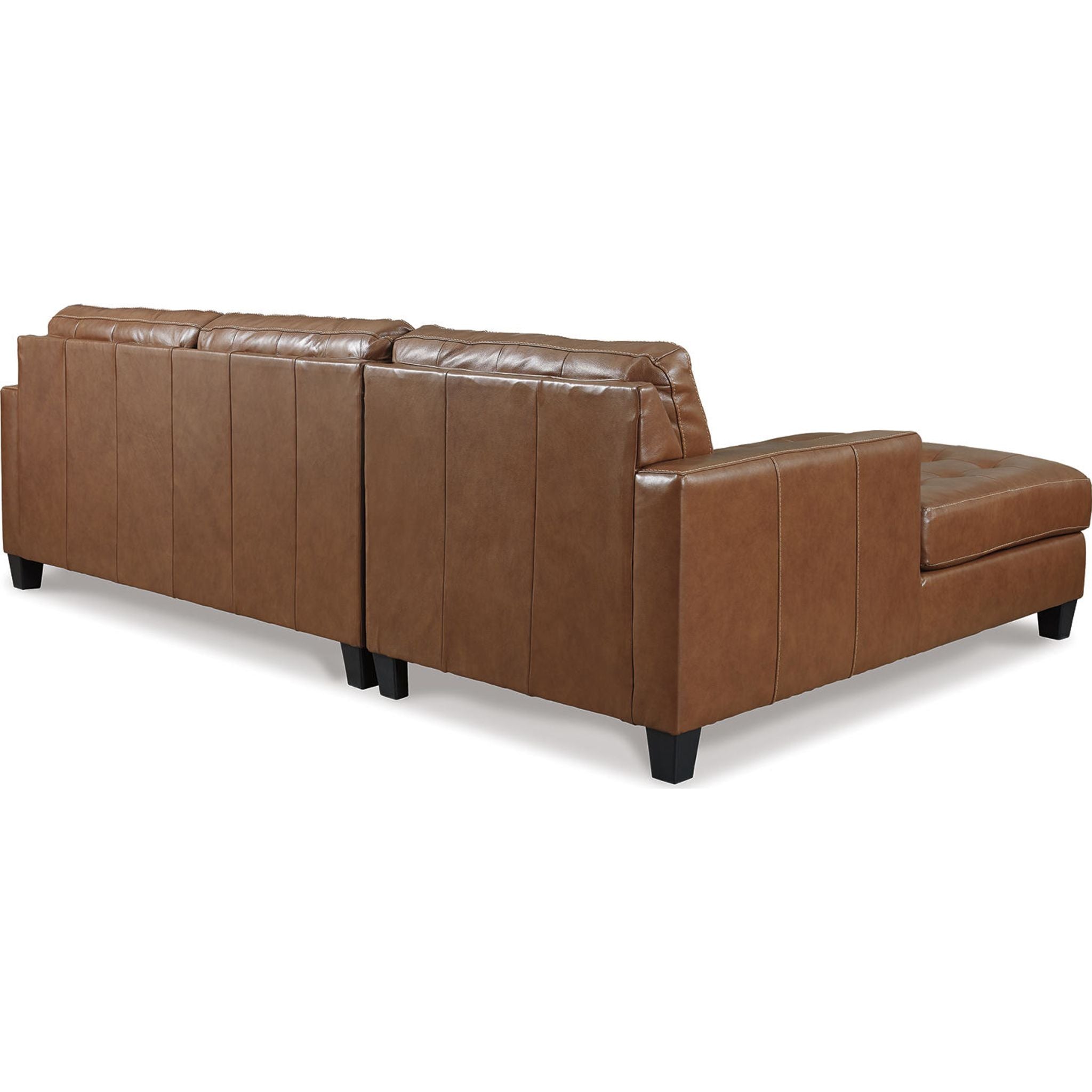 Baskove 2-Piece Sectional Sofa with Chaise Lounge - Modern L-Shaped Couch for Living Room, Apartment & Small Spaces - Comfortable Fabric Upholstery for Family Gatherings & Movie Nights