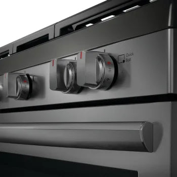 Frigidaire Gallery GCRG3060BD 30 Inch Gas Range with No Preheat & Air Fry Function - Black Stainless Steel for Modern Kitchens | Perfect for Baking, Roasting & Air Frying Family Meals