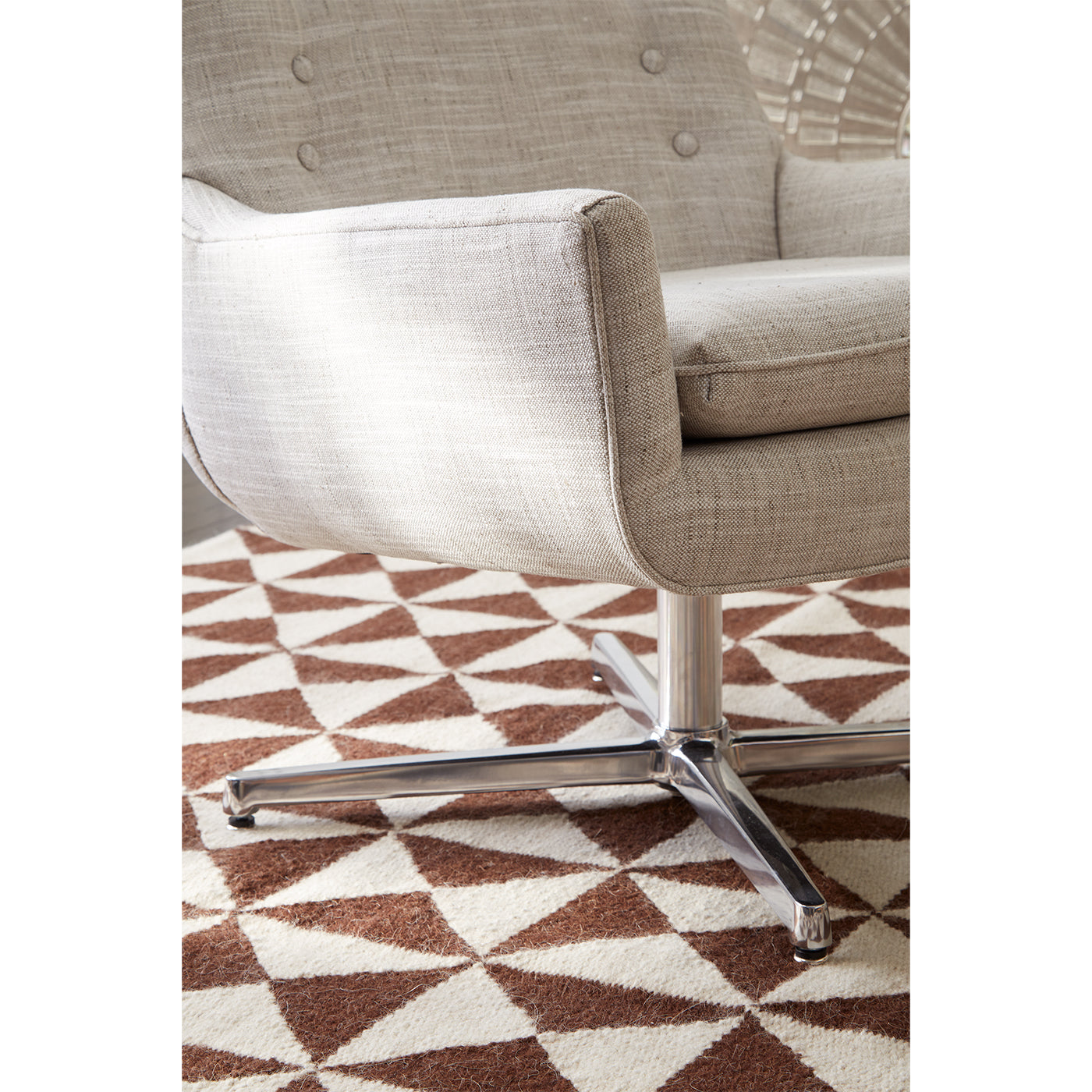 Oslo Brown Flatweave Rug - Soft Modern Area Rug for Living Room, Bedroom & Office - Eco-Friendly Jute Natural Fiber Carpet