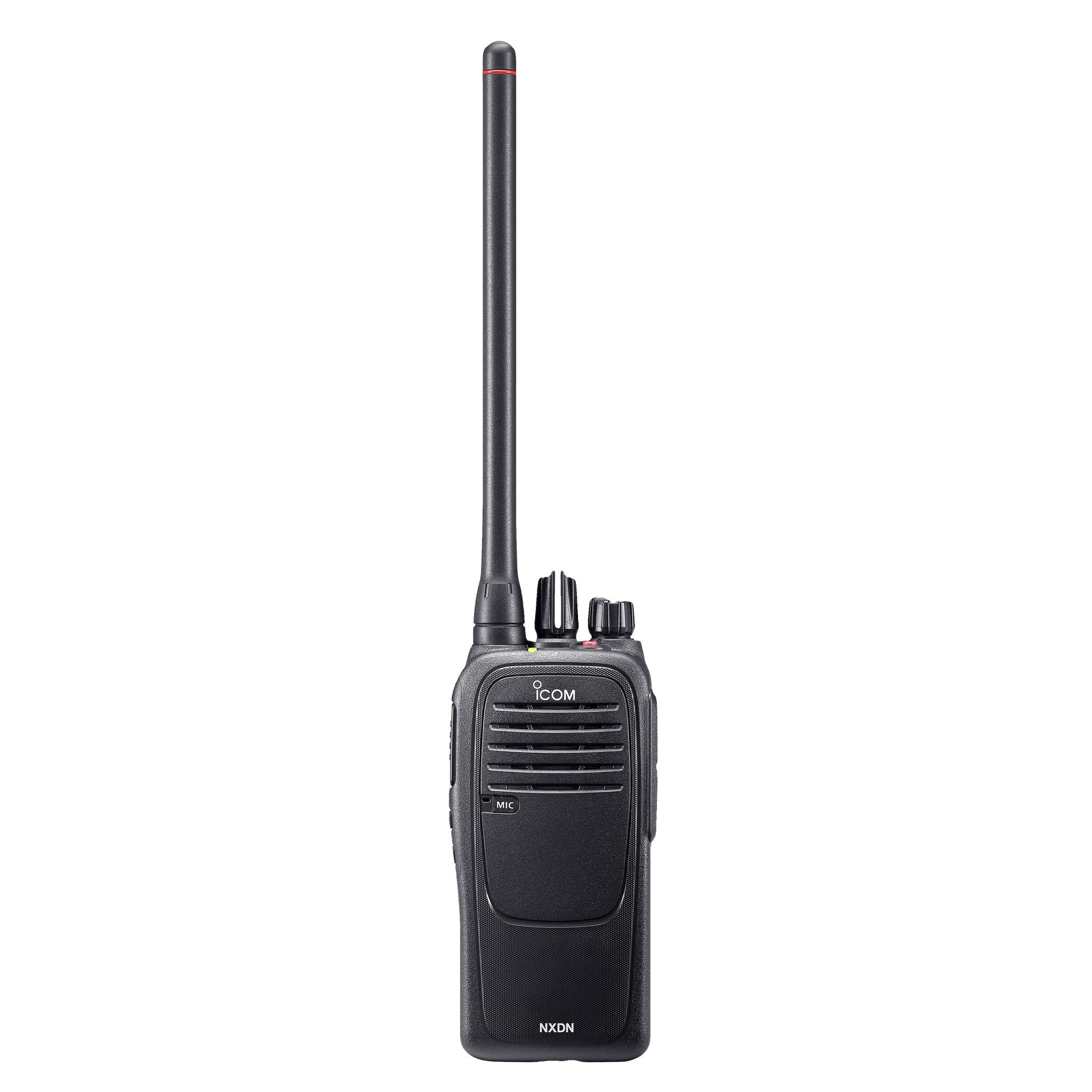 Icom F1100D VHF Portable Two Way Radio - Waterproof, Long Battery Life, Digital Walkie Talkie for Outdoor Adventures, Construction Sites & Emergency Communication
