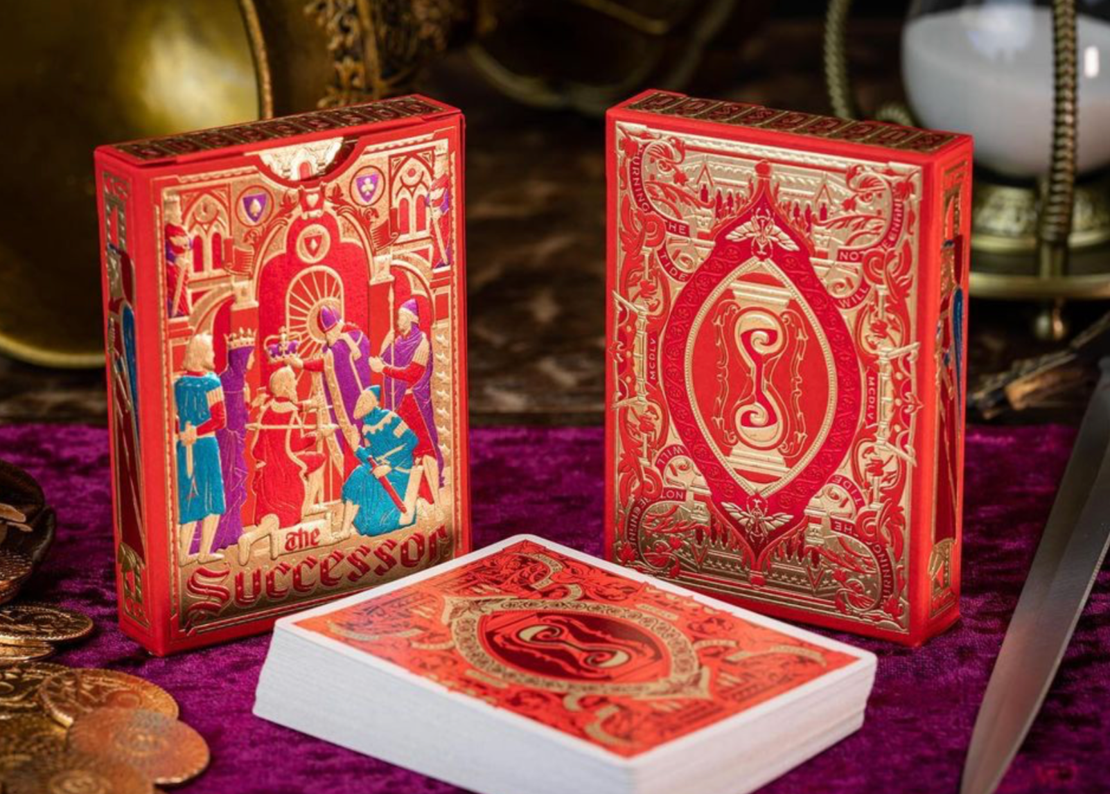 Premium The Successor Playing Cards - High-Quality Poker Cards for Magic Tricks, Card Games & Collectibles | Perfect for Poker Nights, Casino Parties & Professional Performances