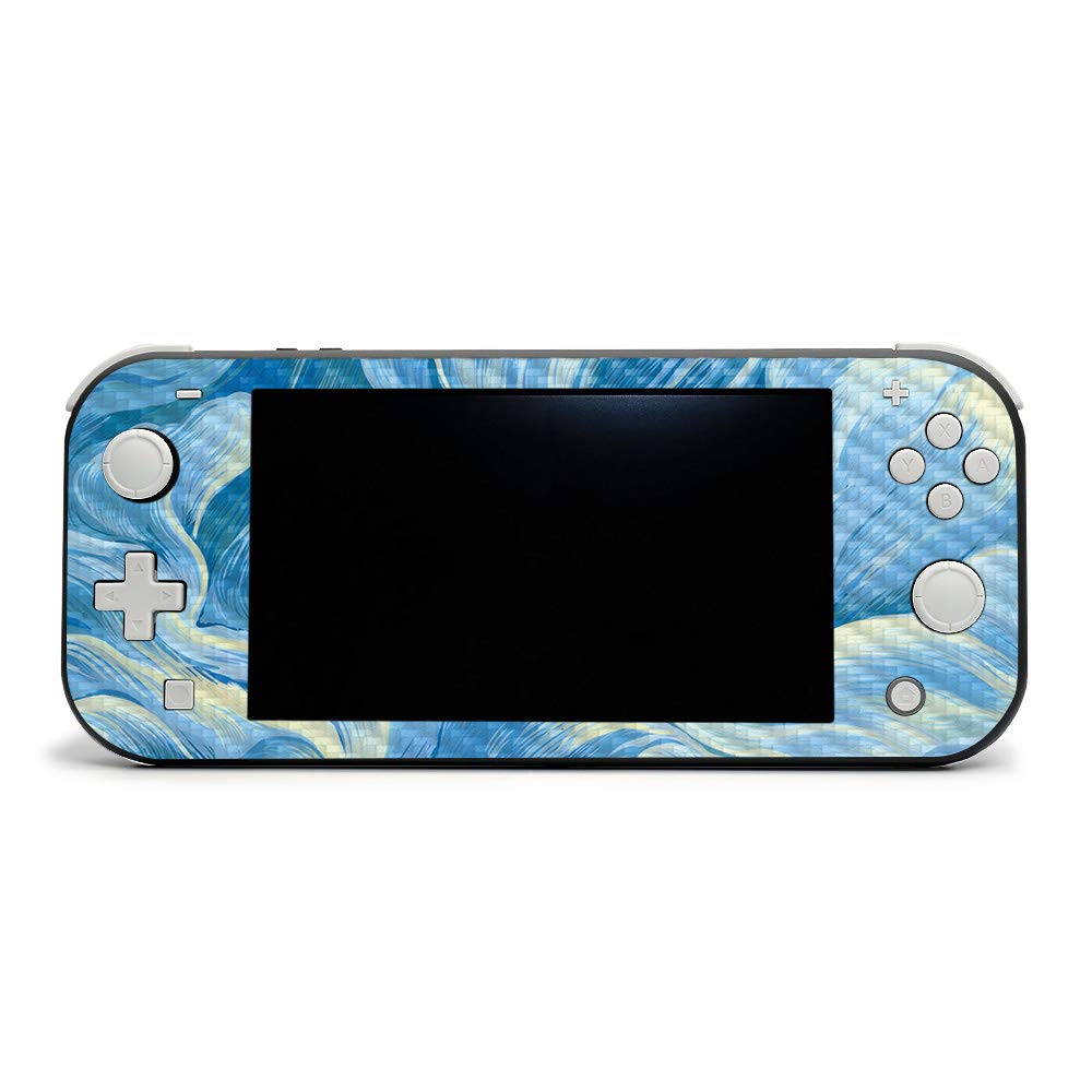 Premium Carbon Fiber Skin for Nintendo Switch Lite - Whimsical Design | Protective & Durable Textured Finish | Easy to Apply & Remove | Made in USA | Perfect for Gaming, Travel & Everyday Protection