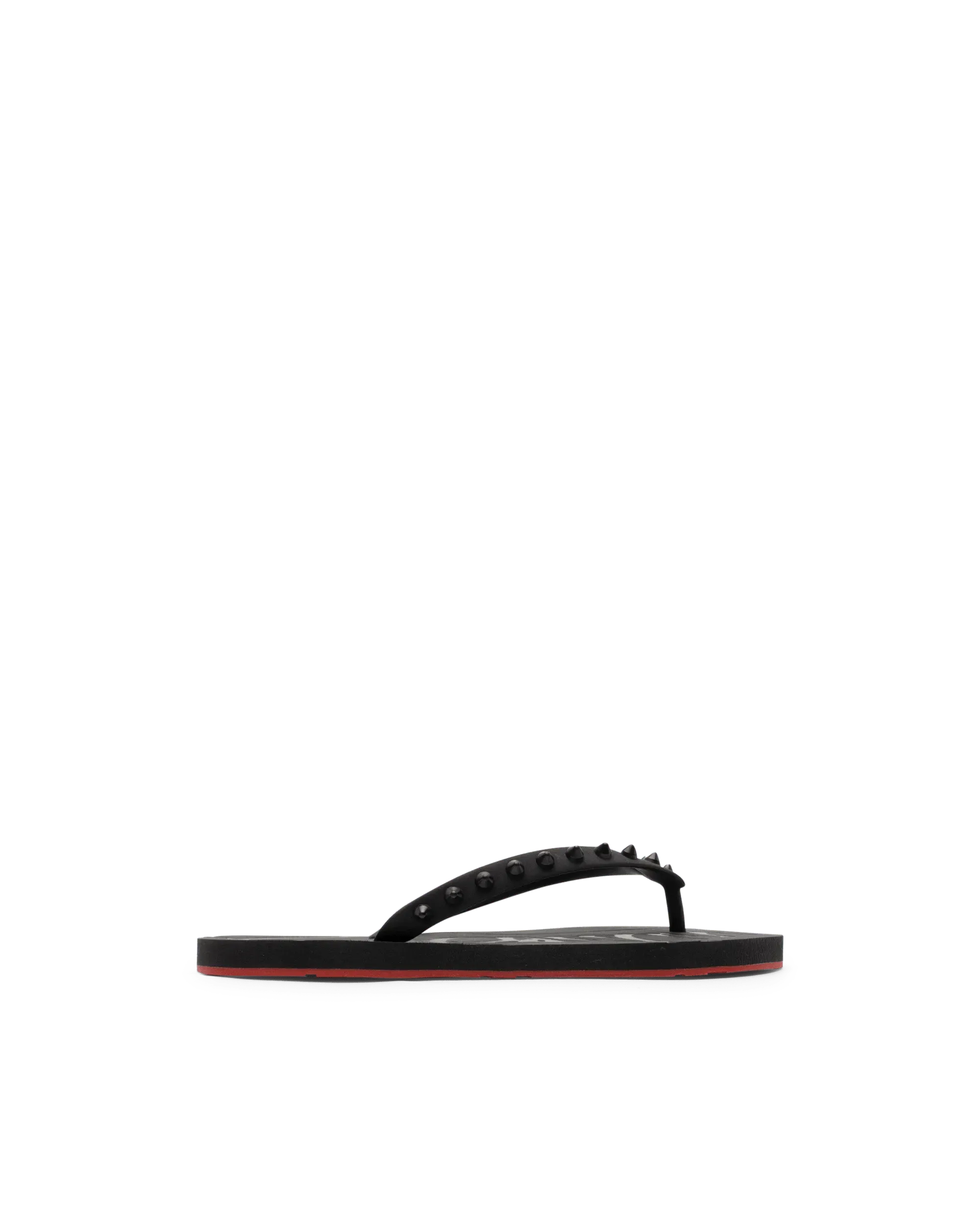Louboutin Spike Flip Flops Women's Luxury Sandals with Studs - Perfect for Beach, Pool Party & Summer Vacation Outfits