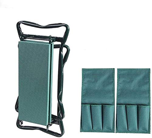 AIVYNA Folding Garden Kneeler Seat with Tool Bag - Stainless Steel Garden Stool & Multifunctional Kneeling Chair - Perfect Gardening Gift for Women & Mom - Ideal for Planting, Weeding & Outdoor Yard Work