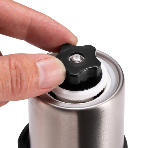 Premium Ten Mile Manual Coffee Grinder - Portable Hand Crank Burr Mill for Espresso, French Press & Travel - Perfect for Camping, Home & Office Use