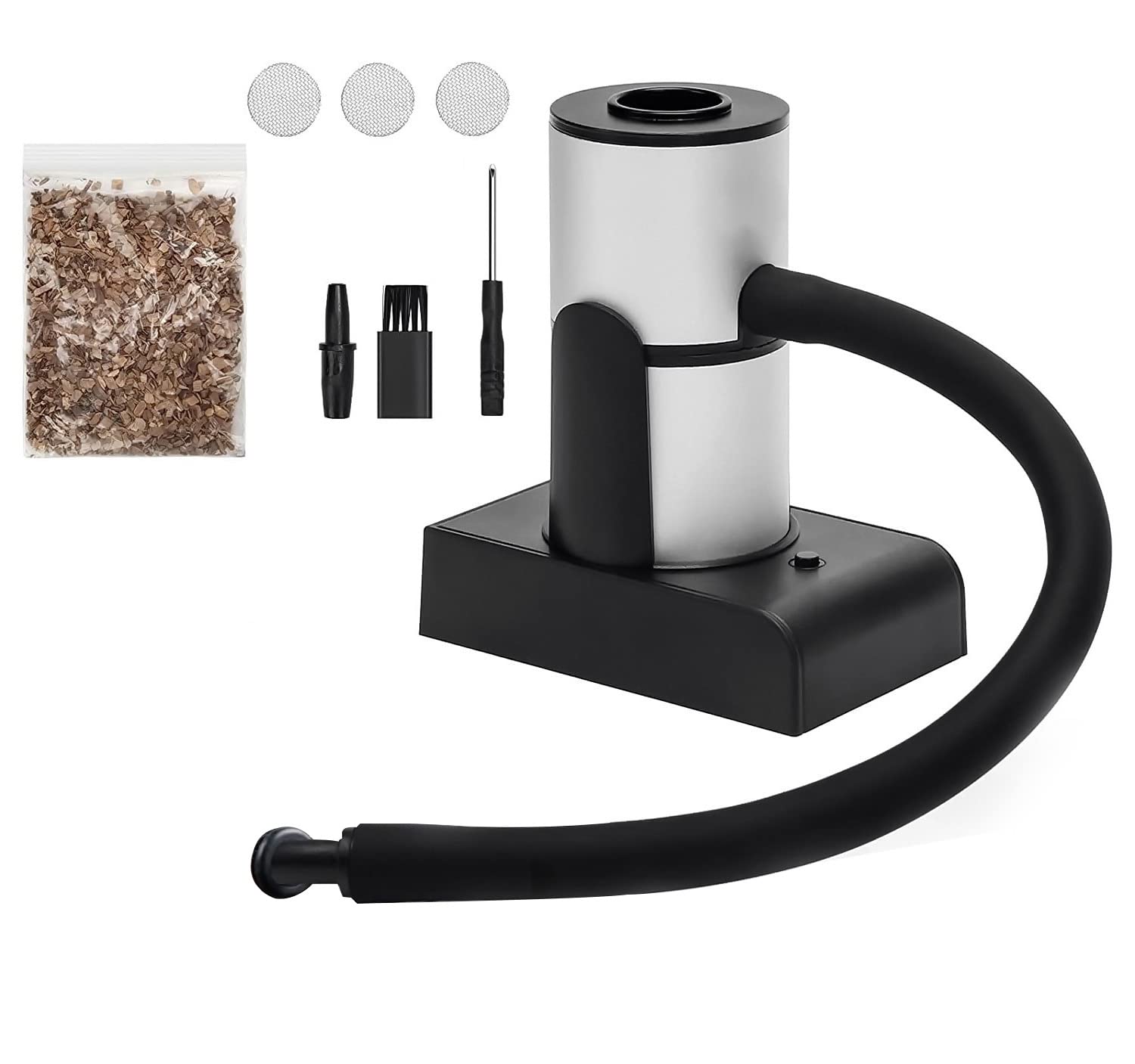 Portable Handheld Food Smoker Gun - Mini Kitchen Smoke Infuser for Meat, Cocktails, BBQ & Drinks | Perfect for Home Cooking, Restaurants & Outdoor Grilling