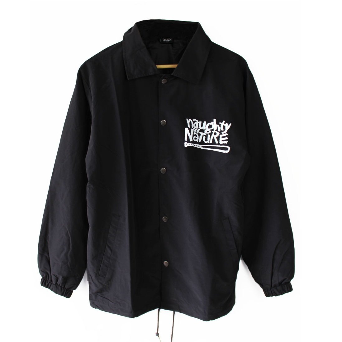 Naughty by Nature Coach Jacket - Stylish Windbreaker for Men & Women | Lightweight Outdoor Sports Jacket for Running, Hiking & Streetwear Fashion