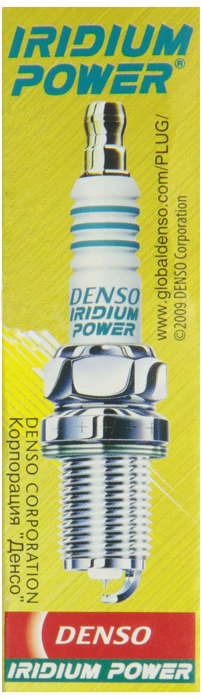 Denso (5358) IK20L Iridium Power Spark Plug - High Performance, Long Life, Pack of 1 - Perfect for Cars, Trucks & SUVs - Improves Fuel Efficiency & Engine Performance