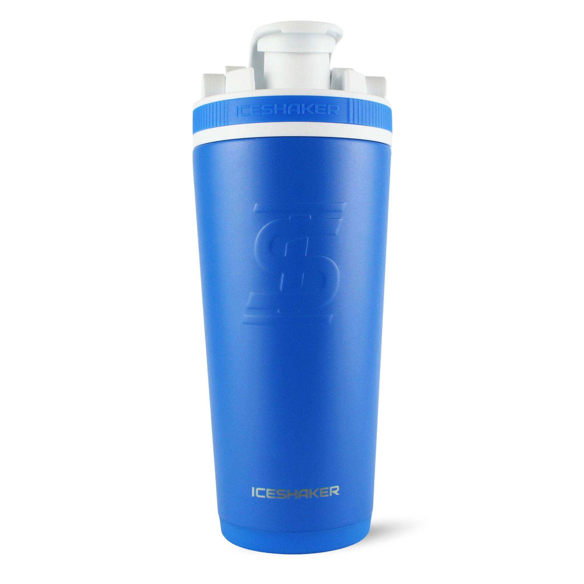 26oz Ice Shaker Matte Series Protein Shaker Bottle - Royal Blue | Leakproof Gym Water Bottle for Workout, Bodybuilding & Sports Hydration