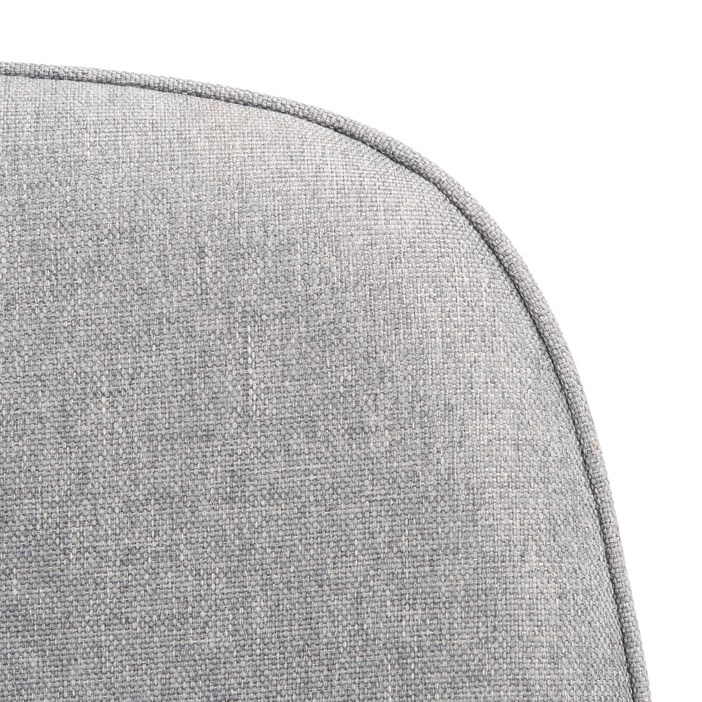 SAFAVIEH Makalu Grey/Black Modern Accent Chair for Living Room & Dining Room - Stylish Home Decor for Small Spaces, Apartments, and Offices