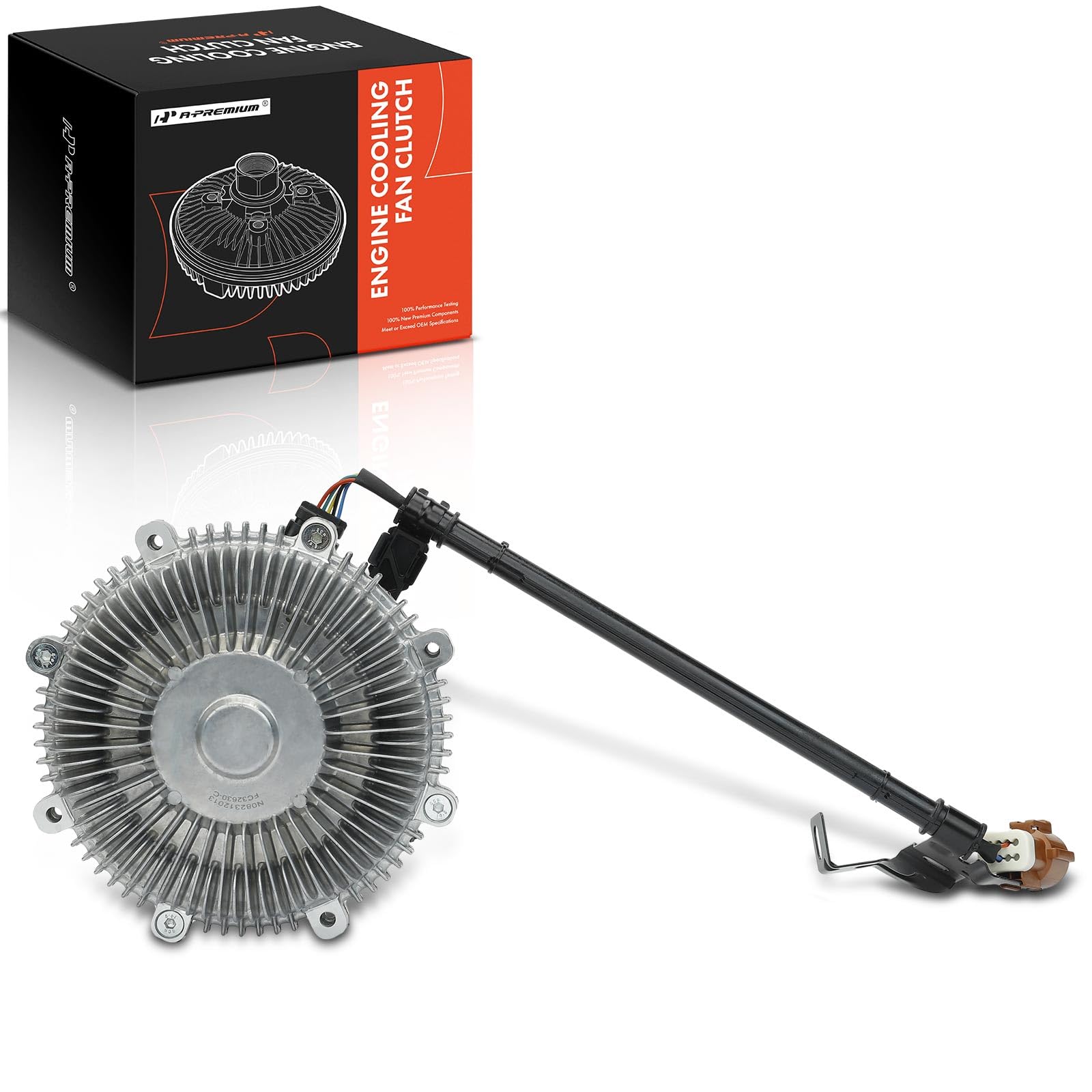 Premium Electronic Radiator Cooling Fan Clutch for Ford Explorer 2006-2010, Explorer Sport Trac 2007-2010 & Mercury Mountaineer 2006-2010 | 4.0L 4.6L V6 V8 Engine | Heavy Duty Replacement Part for Off-Road & Towing | Perfect for Summer Driving & Overheating Prevention