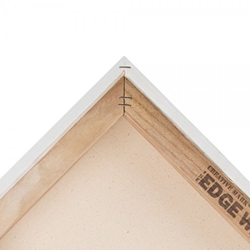 Premium 30x40 Inch Stretched Cotton Canvas for Painting - 12-Pack, 14oz Primed Weight, Medium Tooth Texture - Universal Archival Quality Frameless Art Canvas for Beginner & Professional Artists - Perfect for Acrylic, Oil & Mixed Media Art Projects