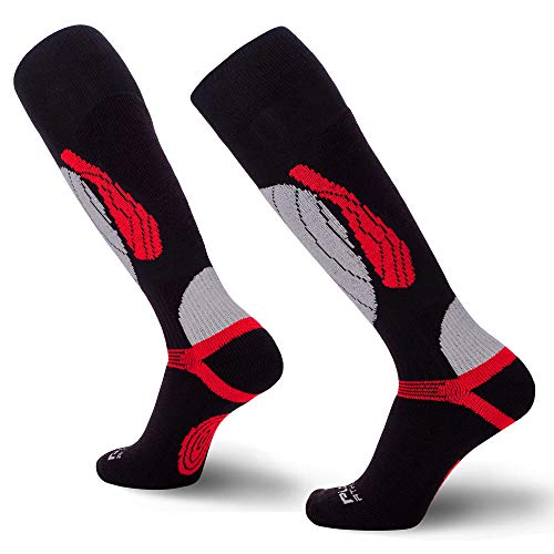 1 Pair - Black/Red
