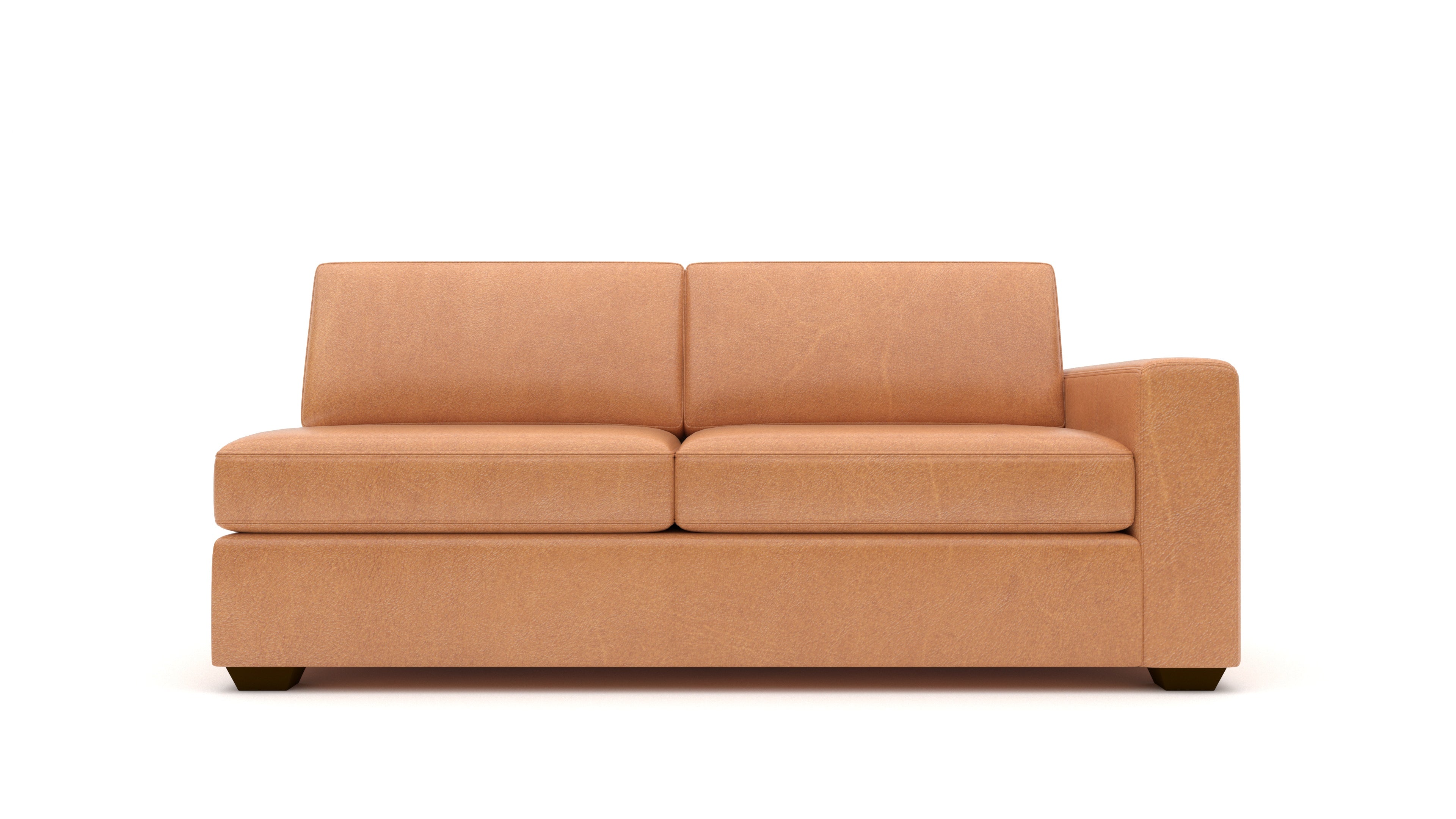 Premium Genuine Leather Raf Condo Sofa - Modern Luxury Living Room Furniture for Home & Office - Perfect for Lounging, Entertaining & Relaxing