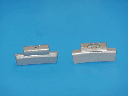 150 Pcs Zinc Clip-On Wheel Weights 1oz for Alloy Wheels - Car, Truck, Van & Motorcycle Wheel Balancing - Perfect for DIY Auto Repair & Tire Maintenance