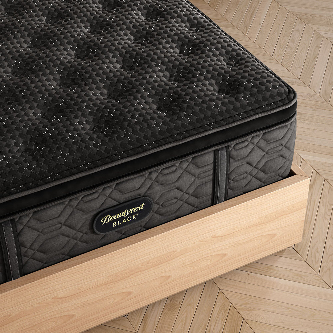 Beautyrest Black Series 3 Extra Firm Mattress - Queen Size Luxury Memory Foam Bed for Back Pain Relief | Perfect for Side Sleepers & Hot Sleepers | Bedroom, Guest Room, Master Suite
