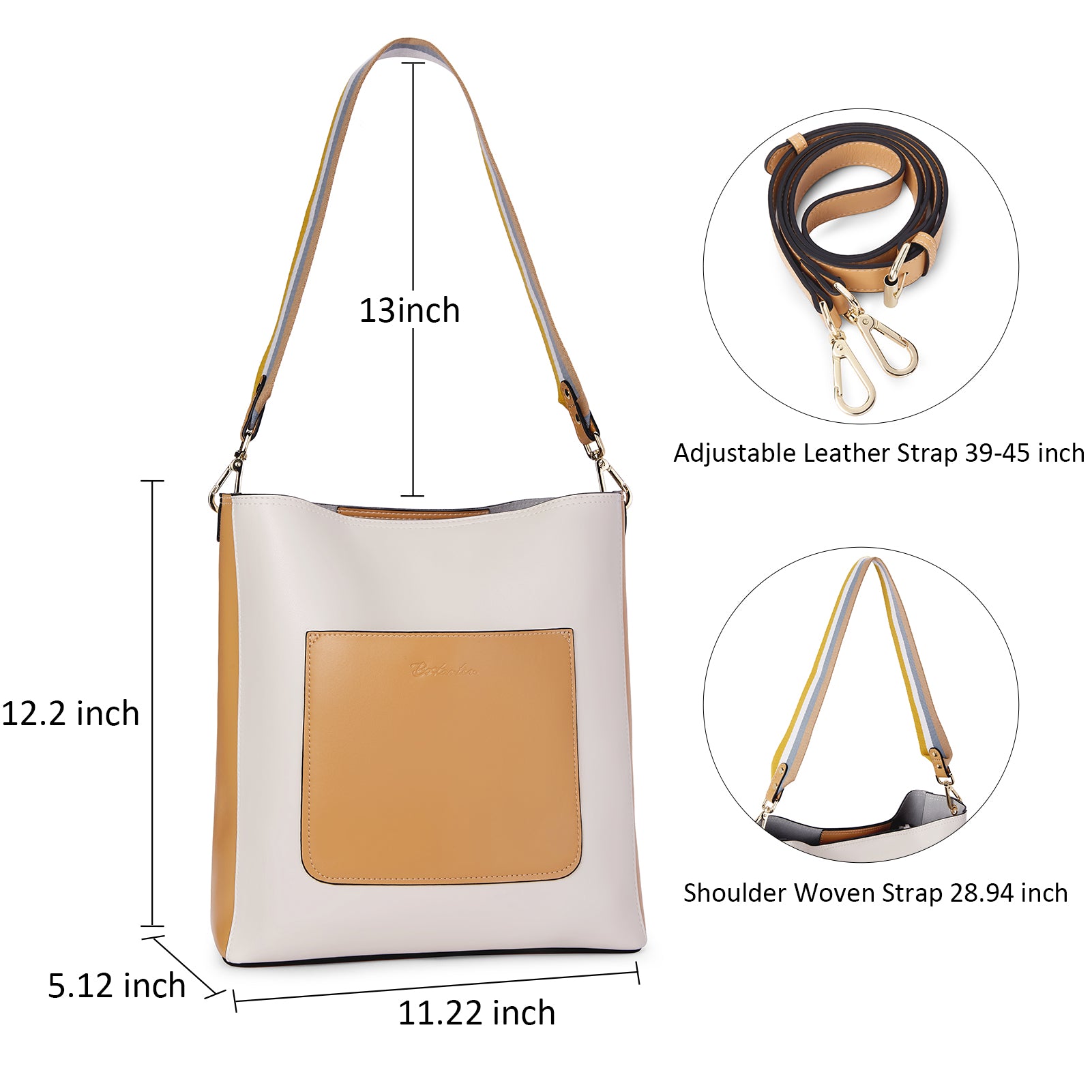Lotty Luxurious Women's Leather Hobo Handbag - Premium Handcrafted Genuine Leather Purse with Exquisite Details for Work, Travel & Everyday Use