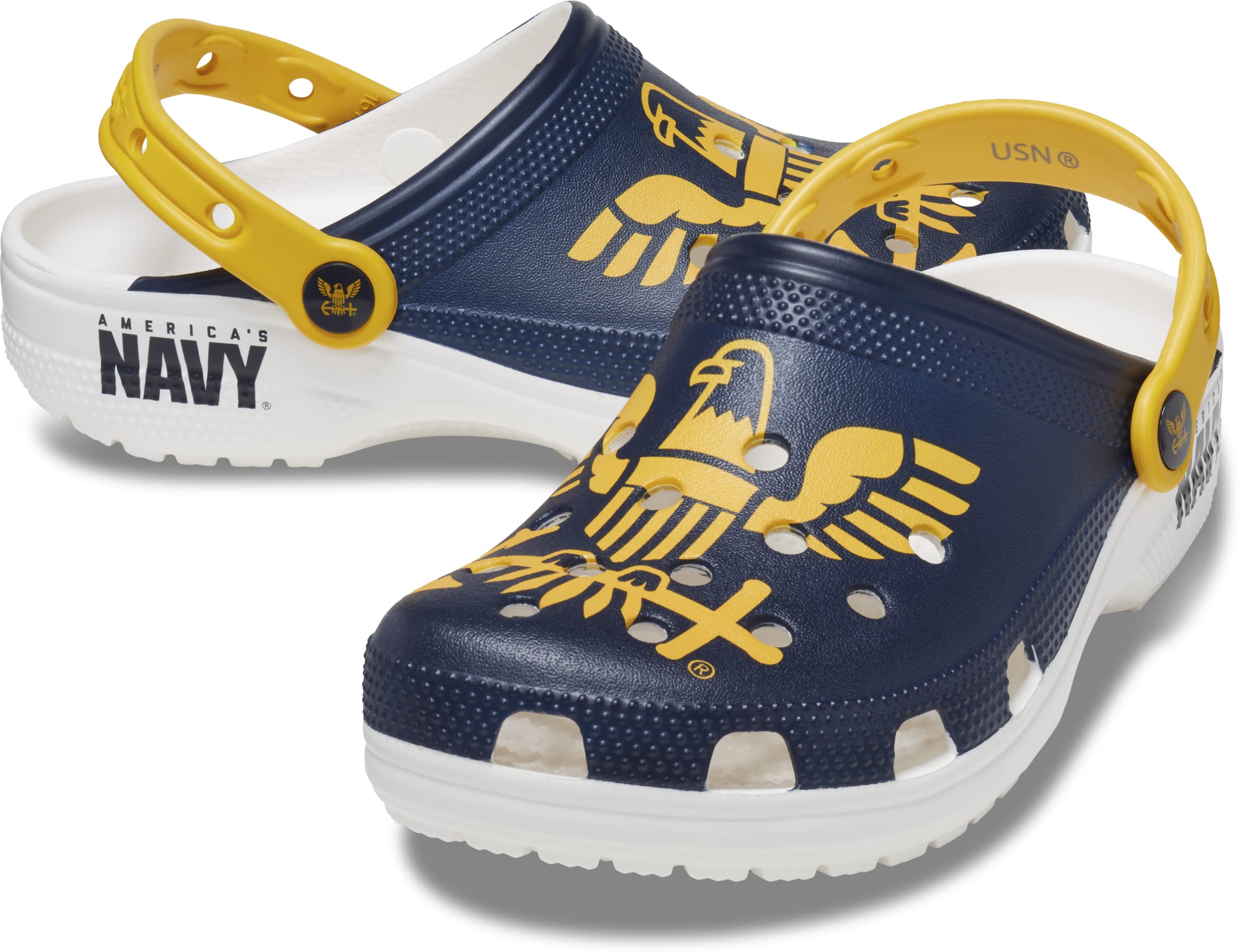 Unisex Crocs Classic Military Clogs for Adults | Comfortable Slip-On Shoes for Casual Wear, Outdoor Activities & Home Use