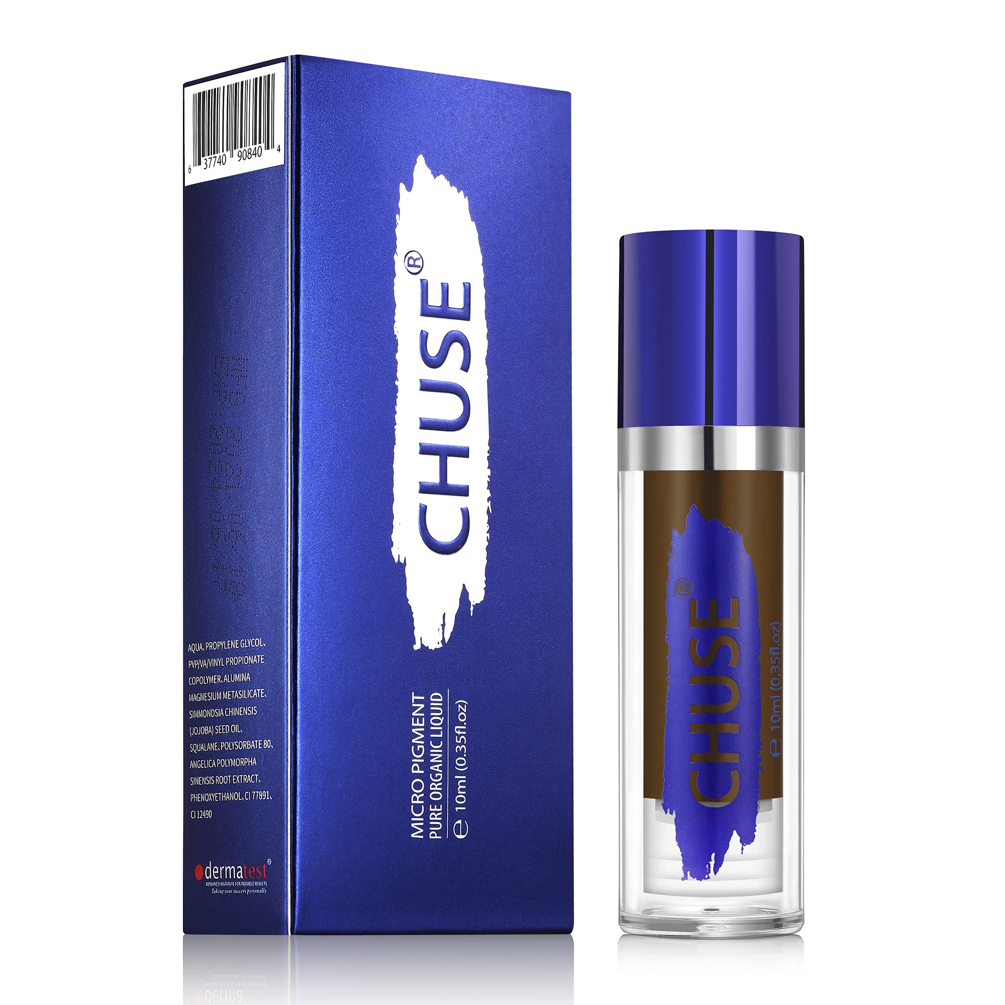 CHUSE PMU Lip Pigments 0.35oz/10ml - Long Lasting Ruby Red Lip Tattoo Ink for Permanent Makeup & Lip Blushing | Professional Tattoo Artist Supplies