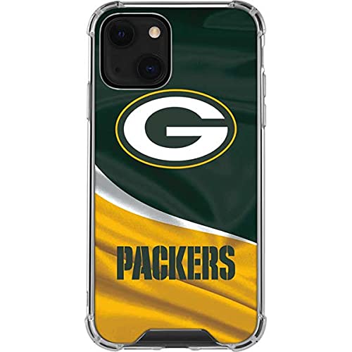 Official Green Bay Packers iPhone 13 Clear Phone Case - NFL Licensed Custom Design for Protection & Style - Perfect for Game Days, Work & Everyday Use