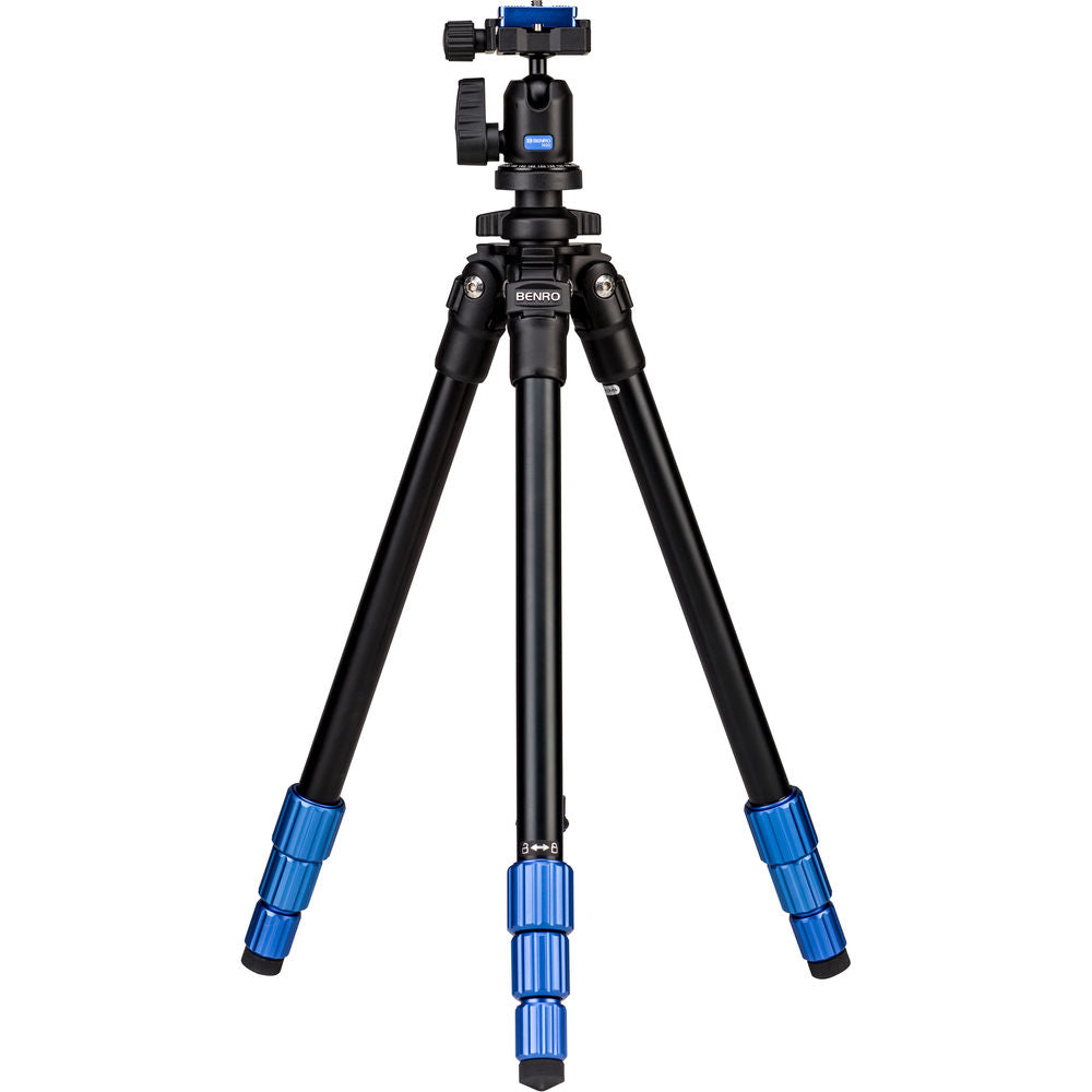 Benro Slim Aluminum Alloy Tripod with Ball Head - Lightweight Travel Tripod for DSLR Cameras - Perfect for Photography, Vlogging & Outdoor Adventures