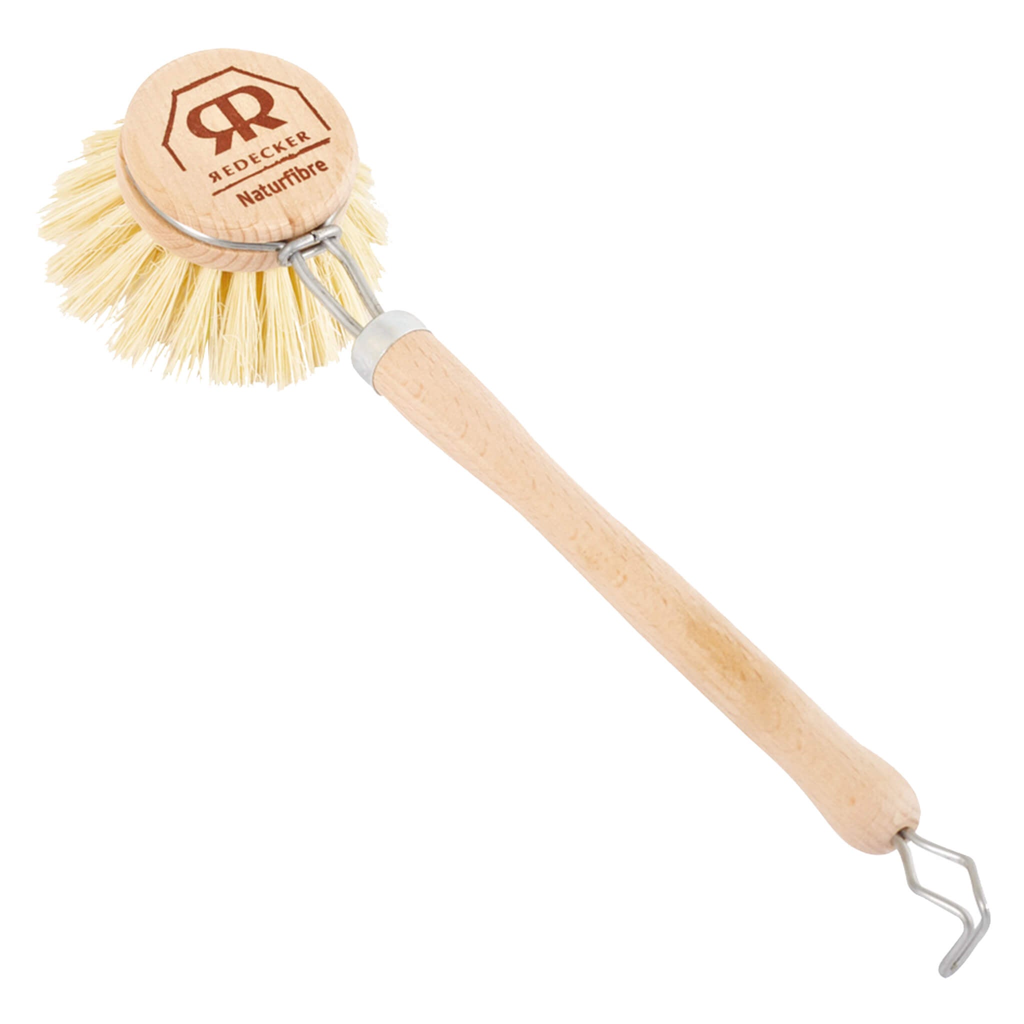Premium Dishwashing Brush with Ergonomic Handle - Heavy Duty Scrubber for Pots, Pans & Dishes - Ideal for Kitchen Cleaning & Stain Removal (2-Pack)