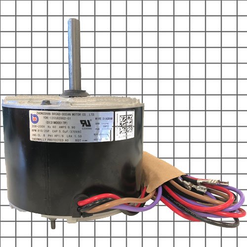 Genteq Condenser Fan Motor 5KCP39DFAB18CS - OEM Upgraded Replacement for HVAC Systems - Perfect for Home AC Units & Commercial Cooling Systems
