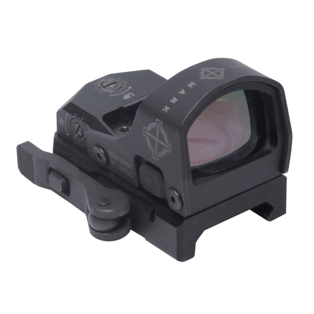 Sightmark Mini Shot M-Spec Reflex Sight - Red Dot Sight for Pistols & Rifles - Quick Target Acquisition for Hunting, Shooting & Tactical Use