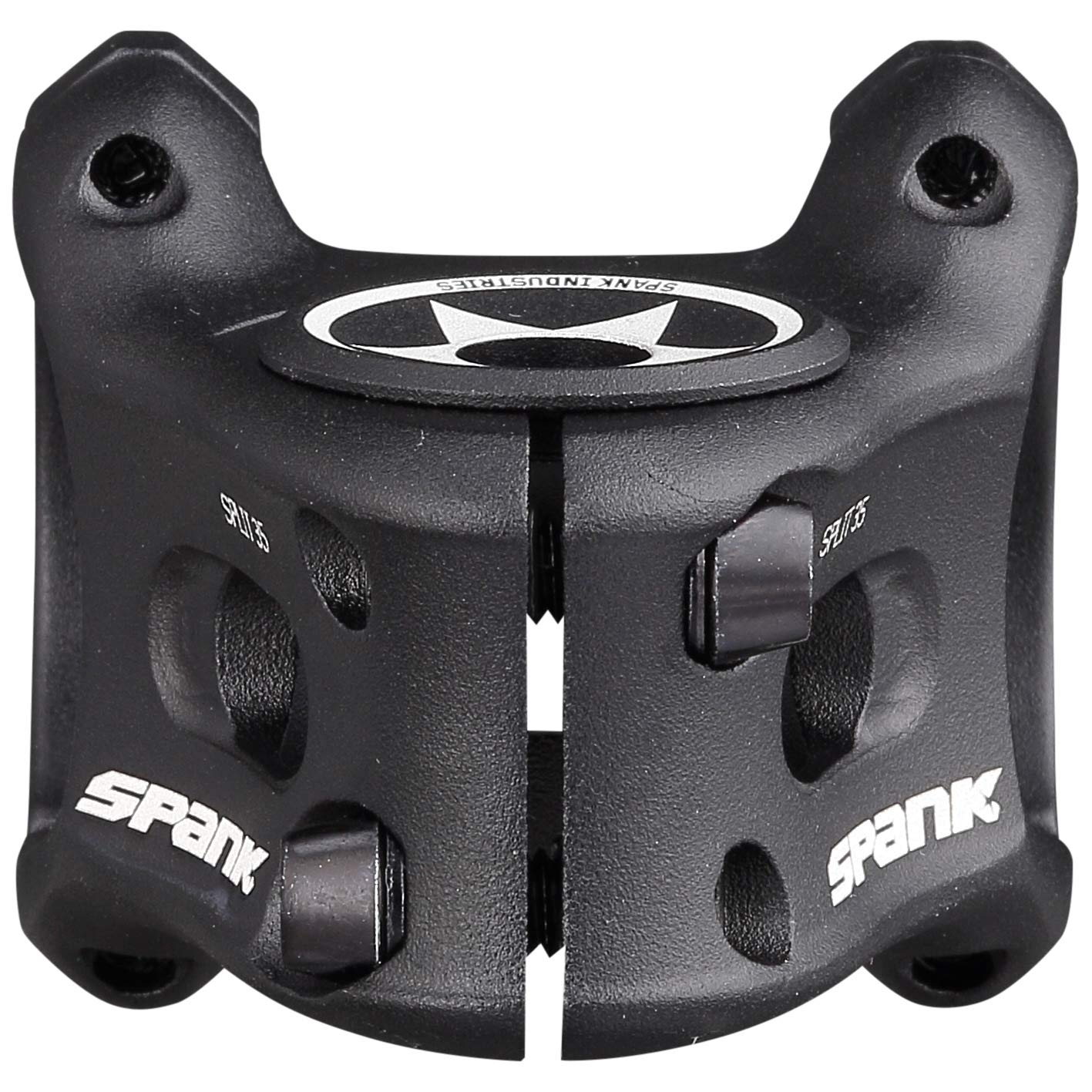 High-Performance Spank Split 35 Stem - 35mm/40mm/45mm/50mm Options - Optimized for Single Crown Forks & Handlebars - Perfect for Mountain Biking & Trail Riding Adventures