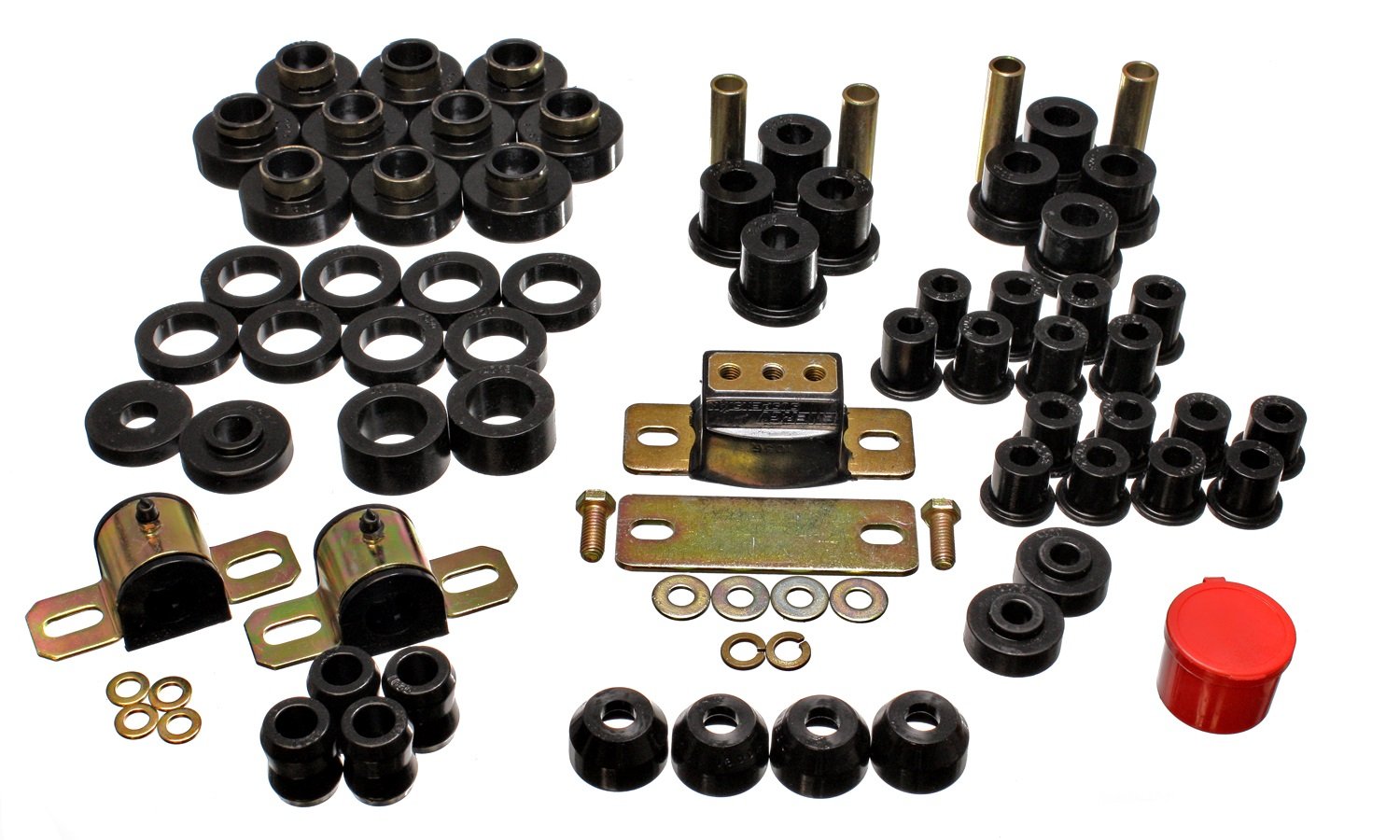 Energy Suspension 2.18102G Master Kit for Jeep CJ5 & CJ7 - Complete Polyurethane Bushing Set for Smooth Off-Road Performance & Ride Comfort