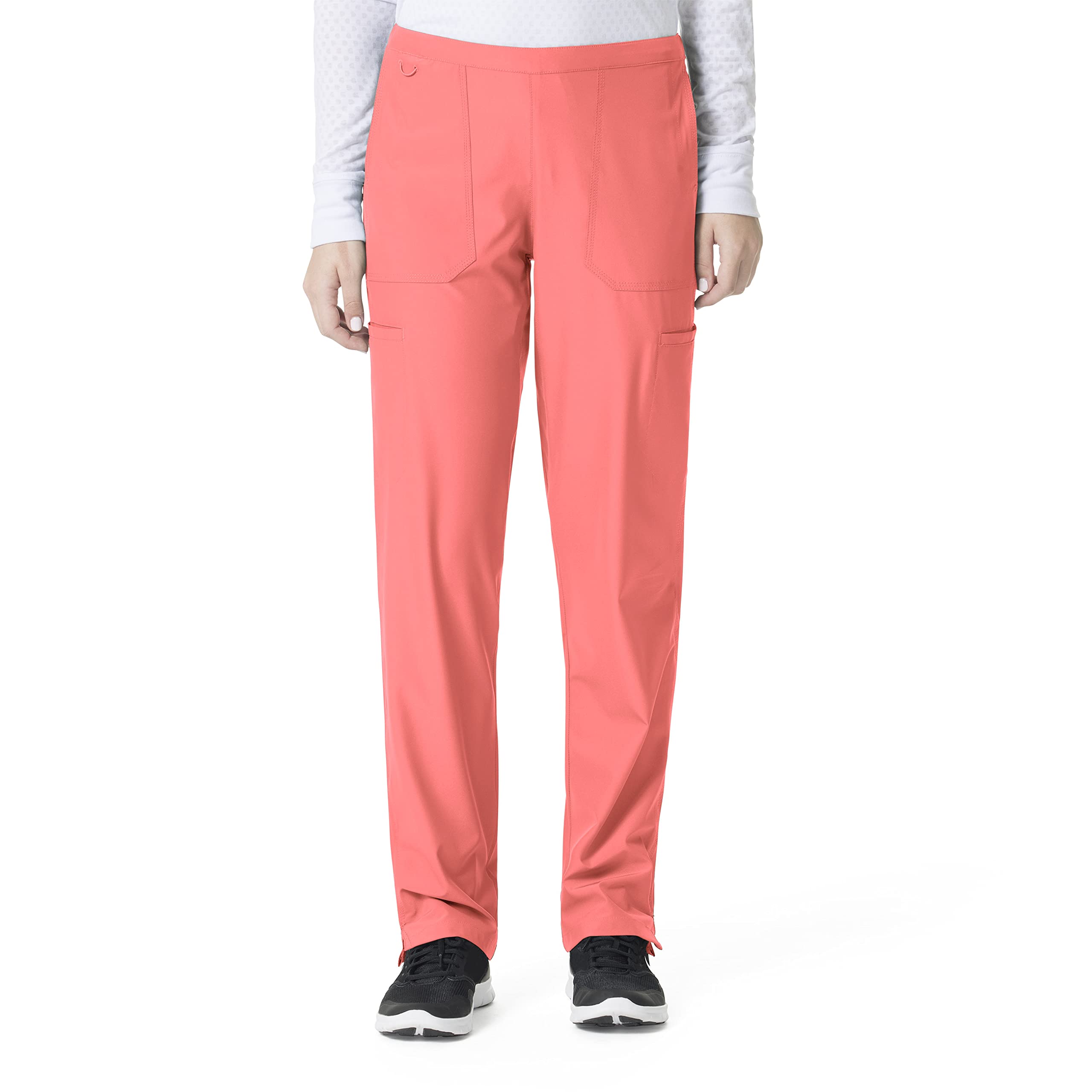 Carhartt Women's Flat Front Straight Leg Work Pants - Durable & Comfortable for Construction, Farming & Outdoor Activities