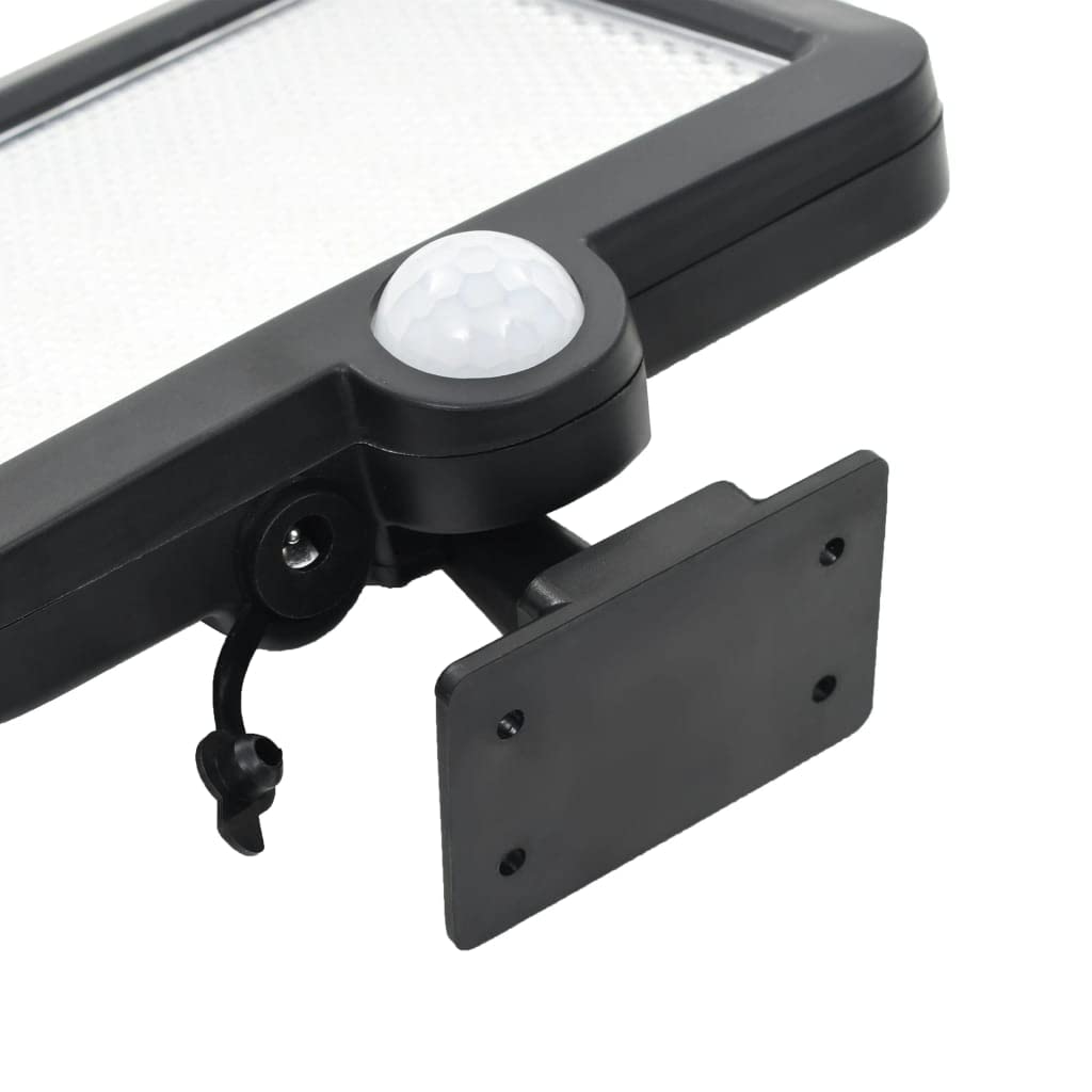 SKM Solar Lamp with Motion Sensor LED Lights White - Outdoor Security Lighting for Garden, Pathway, and Porch