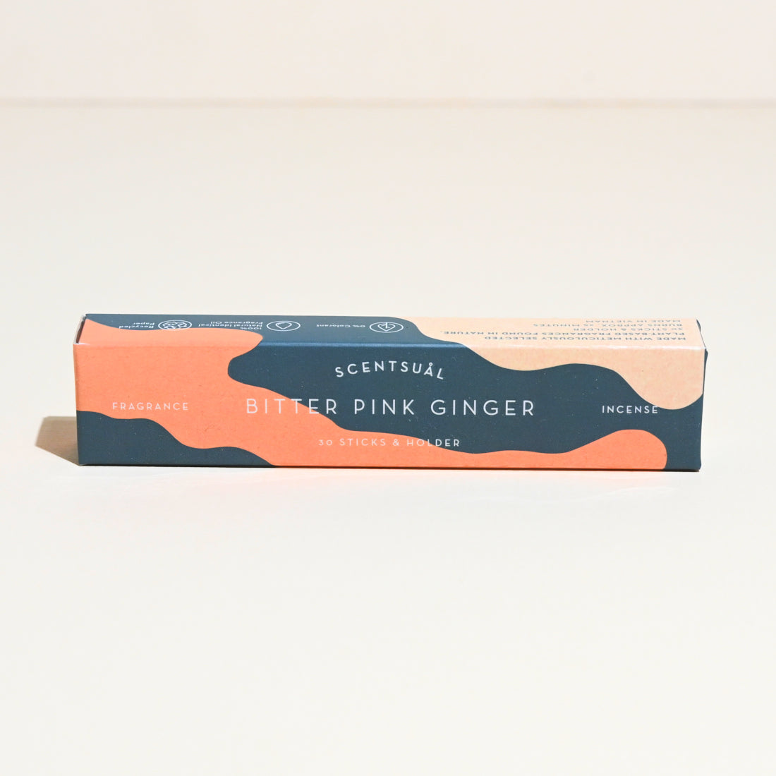 Bitter Pink Ginger Incense Sticks - Natural Aromatherapy for Relaxation, Meditation & Home Fragrance | Handmade Spiritual Gifts