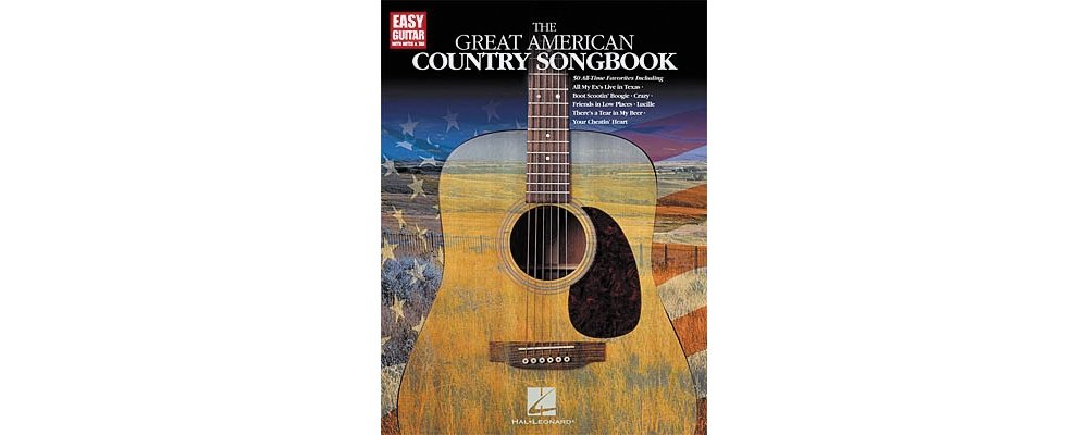 Easy Guitar Songbook with Notes & Tab - 50 Classic American Country Songs for Beginners | Learn to Play Country Music | Perfect for Practice, Performances & Gifts