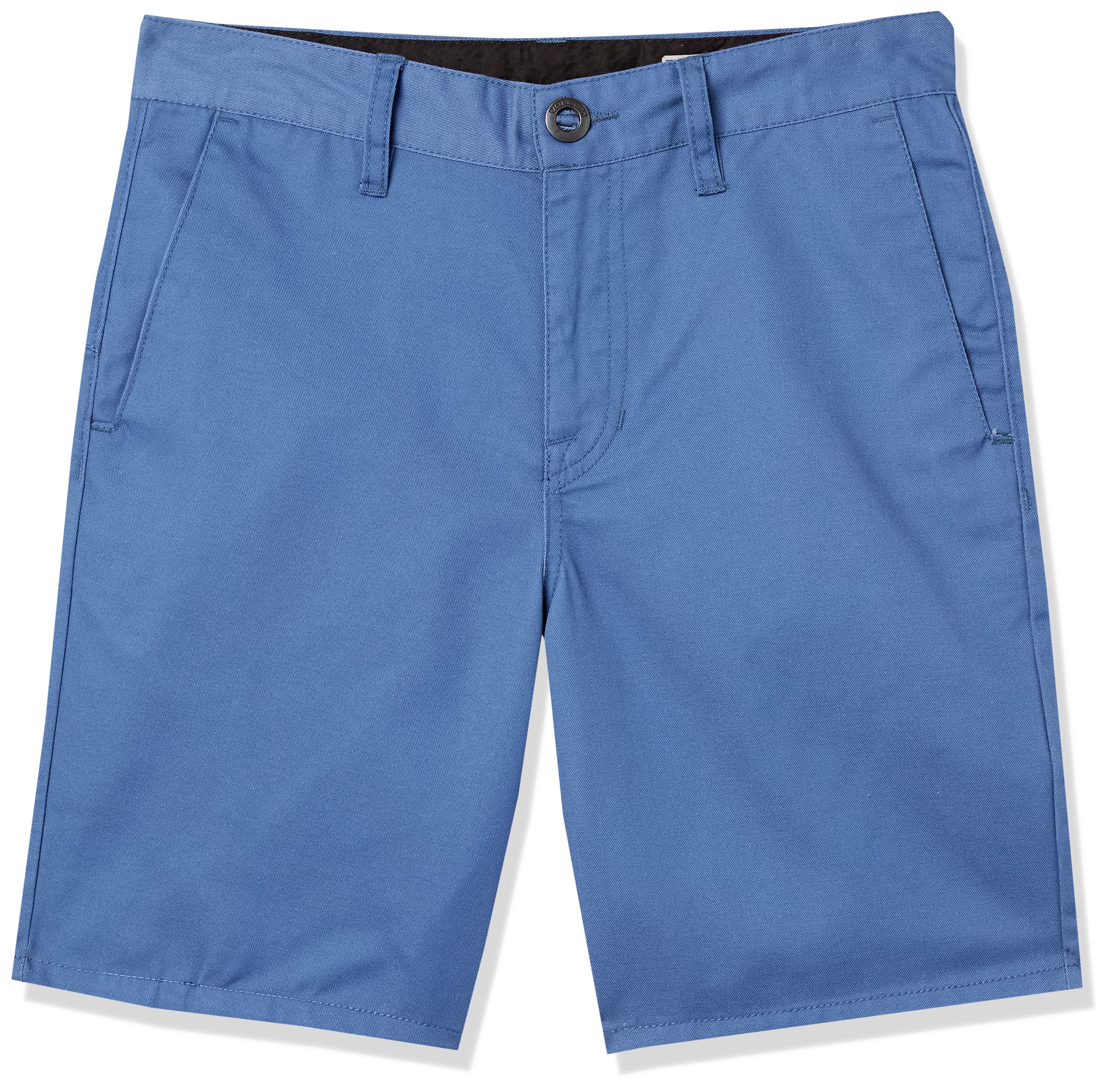 Volcom Frickin Chino Shorts for Boys - Comfortable Cotton Stretch Casual Shorts for Big & Little Boys | Perfect for School, Playdates & Summer Outings