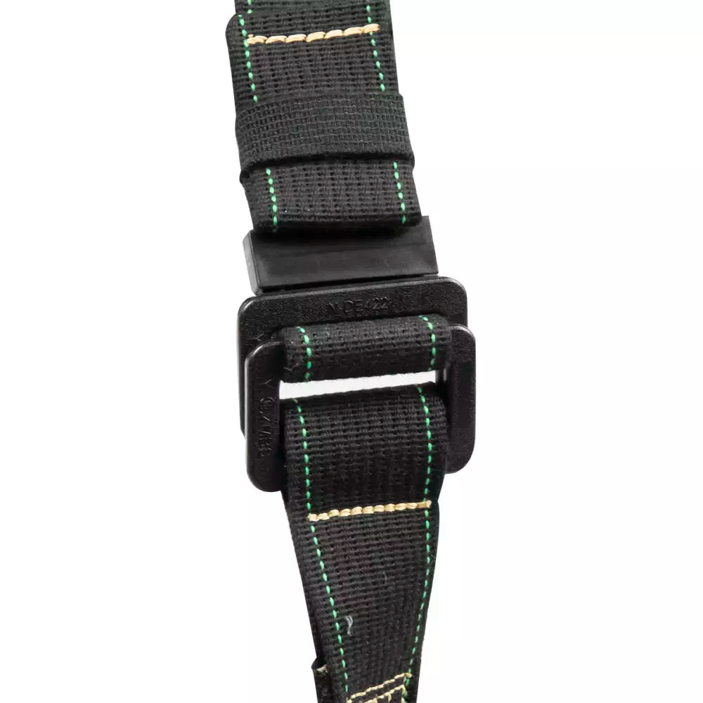 Arc Flash Full Body Harness DE 1D with DE MB Chest & TB Legs - OSHA Compliant Fall Protection Gear for Construction & Industrial Work