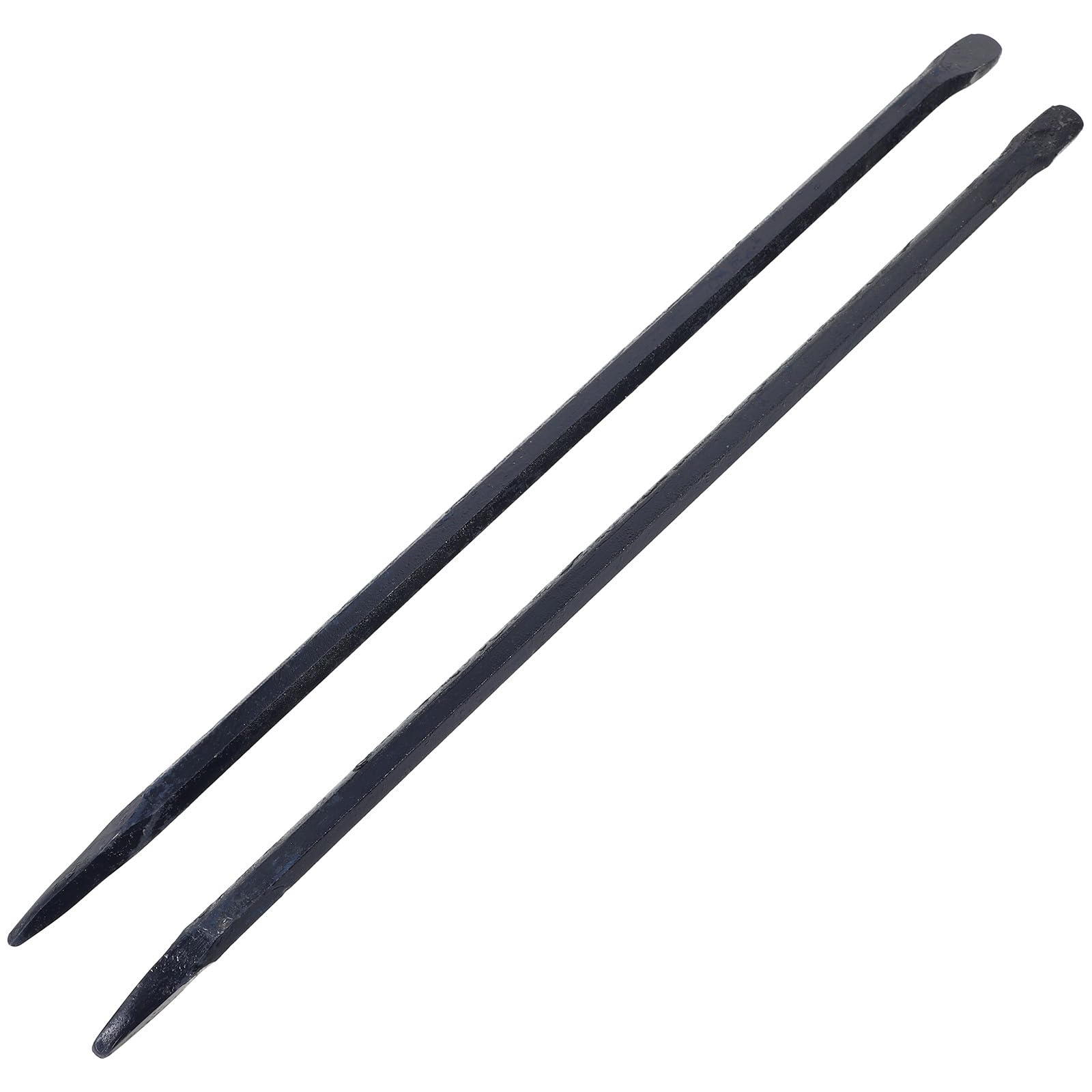 DOITOOL 2-Piece Manganese Steel Pry Bar Set - Heavy Duty Nail Puller & Alignment Tool for Woodworking, Construction, and Automotive Repair | Multipurpose Extraction Tool for DIY Projects and Professional Use