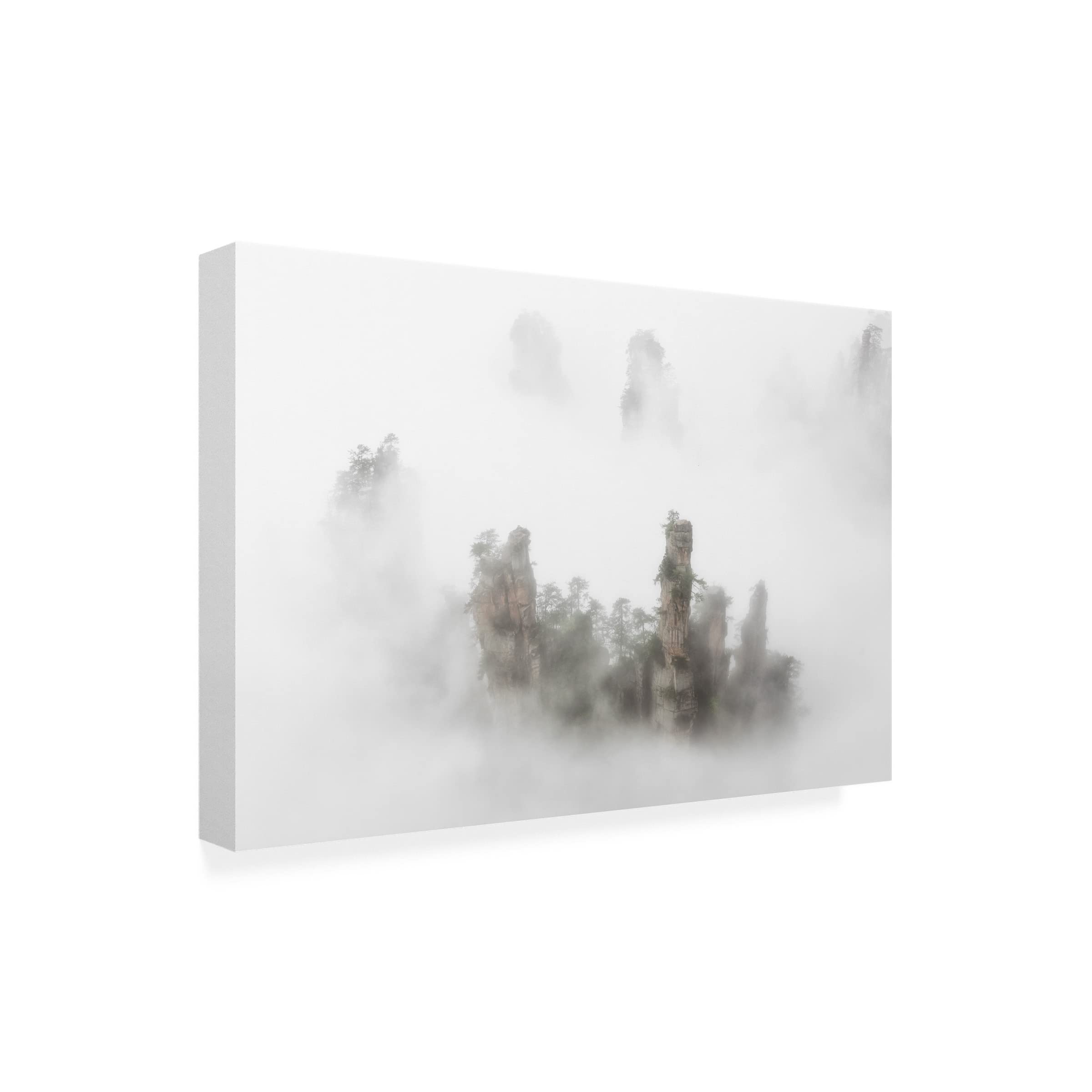Roberto Marchegiani 'Zhangjiajie' Landscape Canvas Wall Art Print - Premium Trademark Fine Art for Living Room, Bedroom & Office Decor